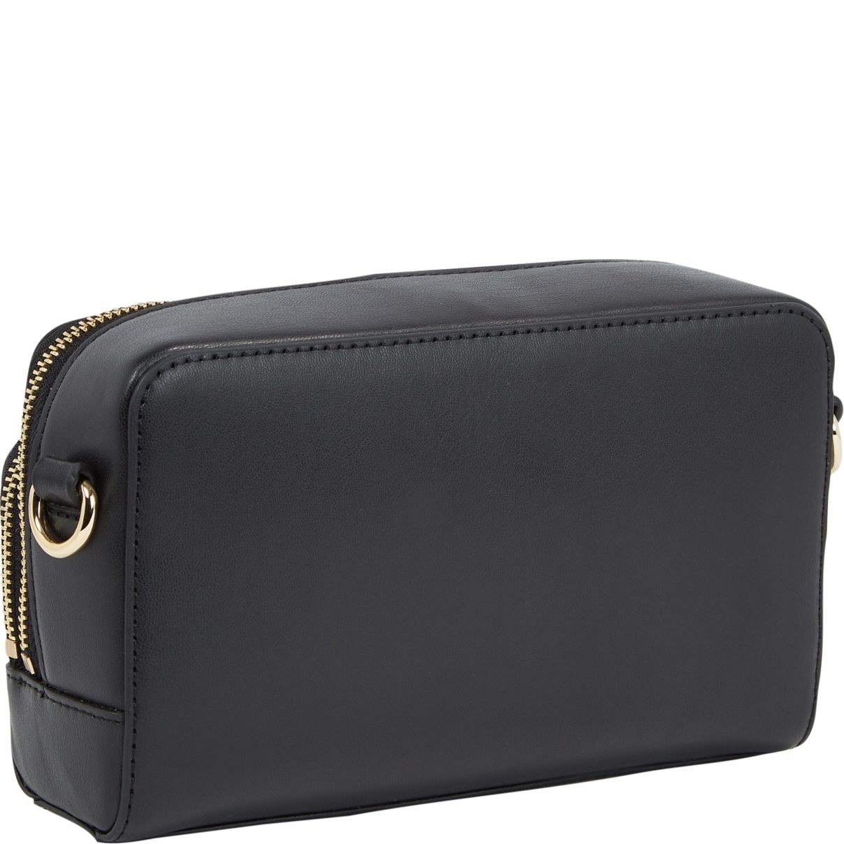 TOMMY HILFIGER Rankinė per petį moterims, Juoda, Iconic camera bag solid 2