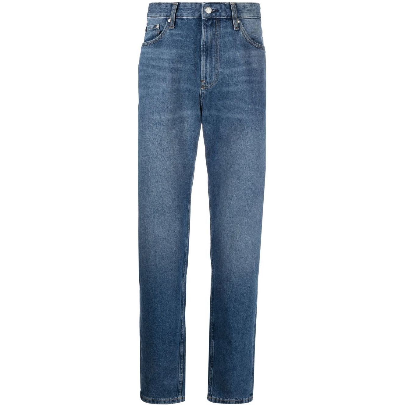 CALVIN KLEIN JEANS Aptempti džinsai vyrams, Mėlyna, Denim pants 1