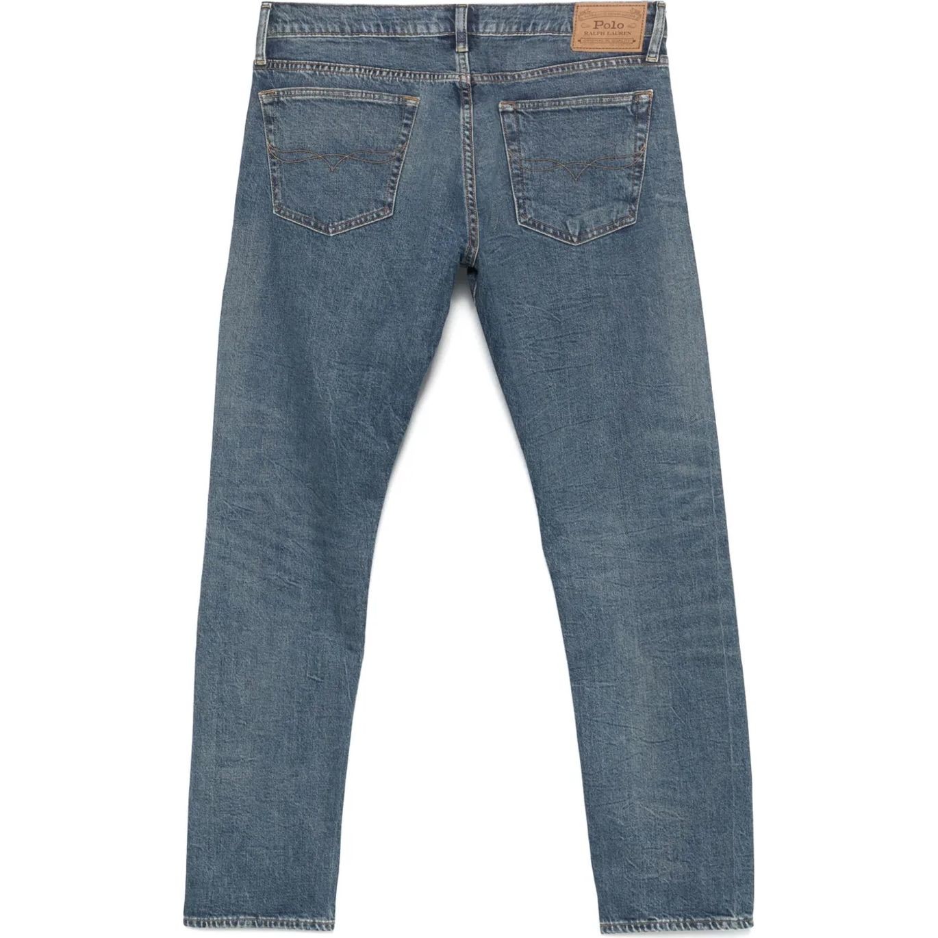 POLO RALPH LAUREN Slim džinsai vyrams, Mėlyna, Full length-slim 2