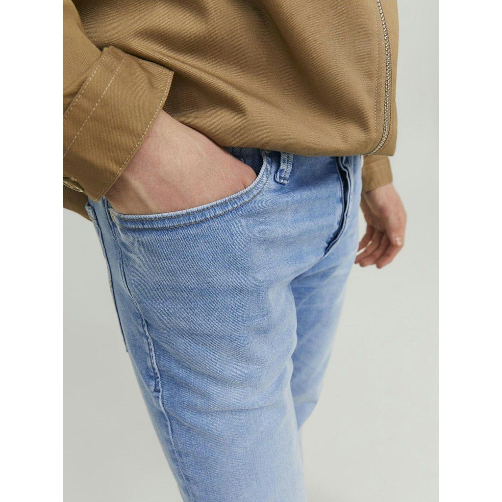 JACK & JONES Slim džinsai vyrams, Mėlyna, JJITIM JJOLIVER 6