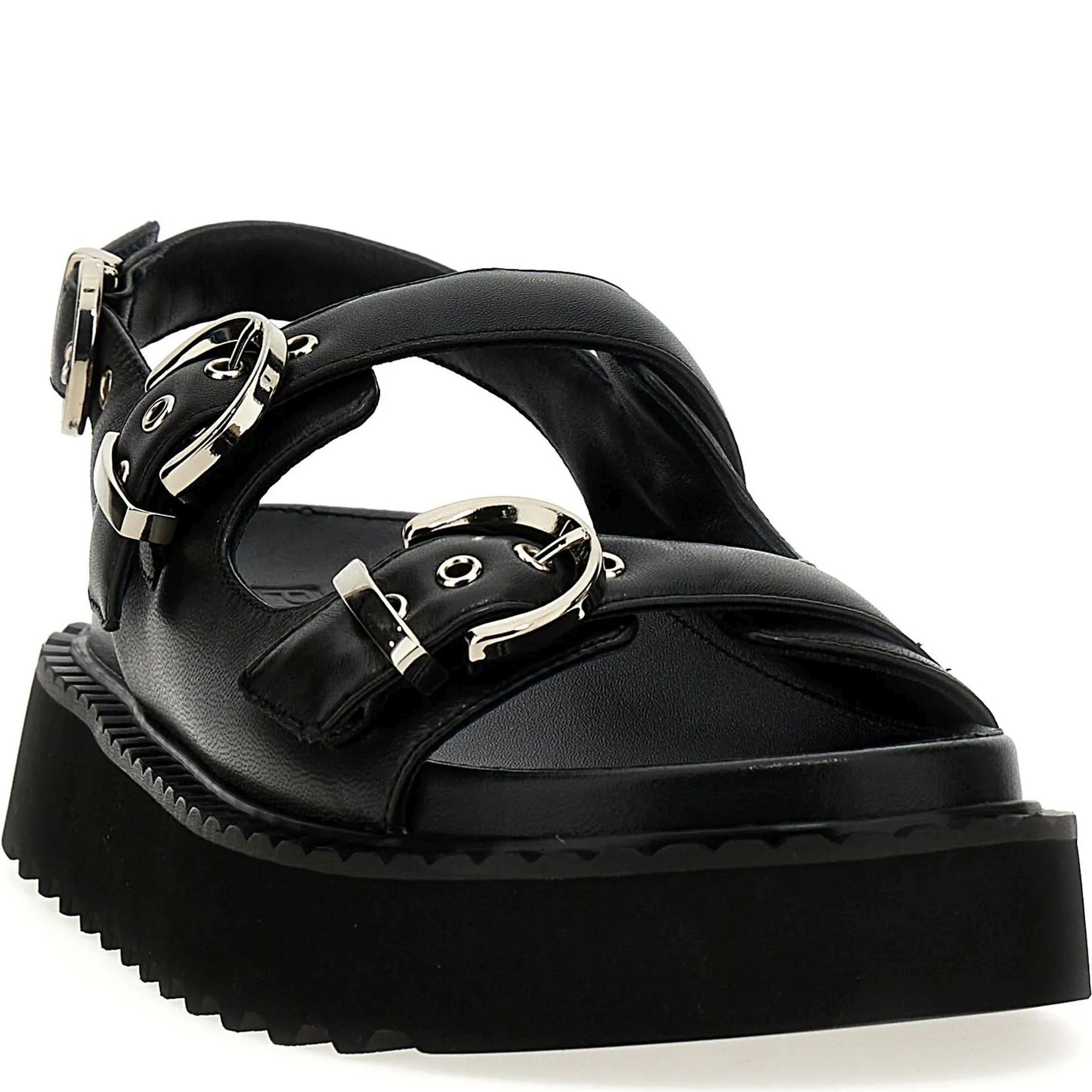 PINKO Basutės moterims, Juoda, Kate 03 - sandal 1