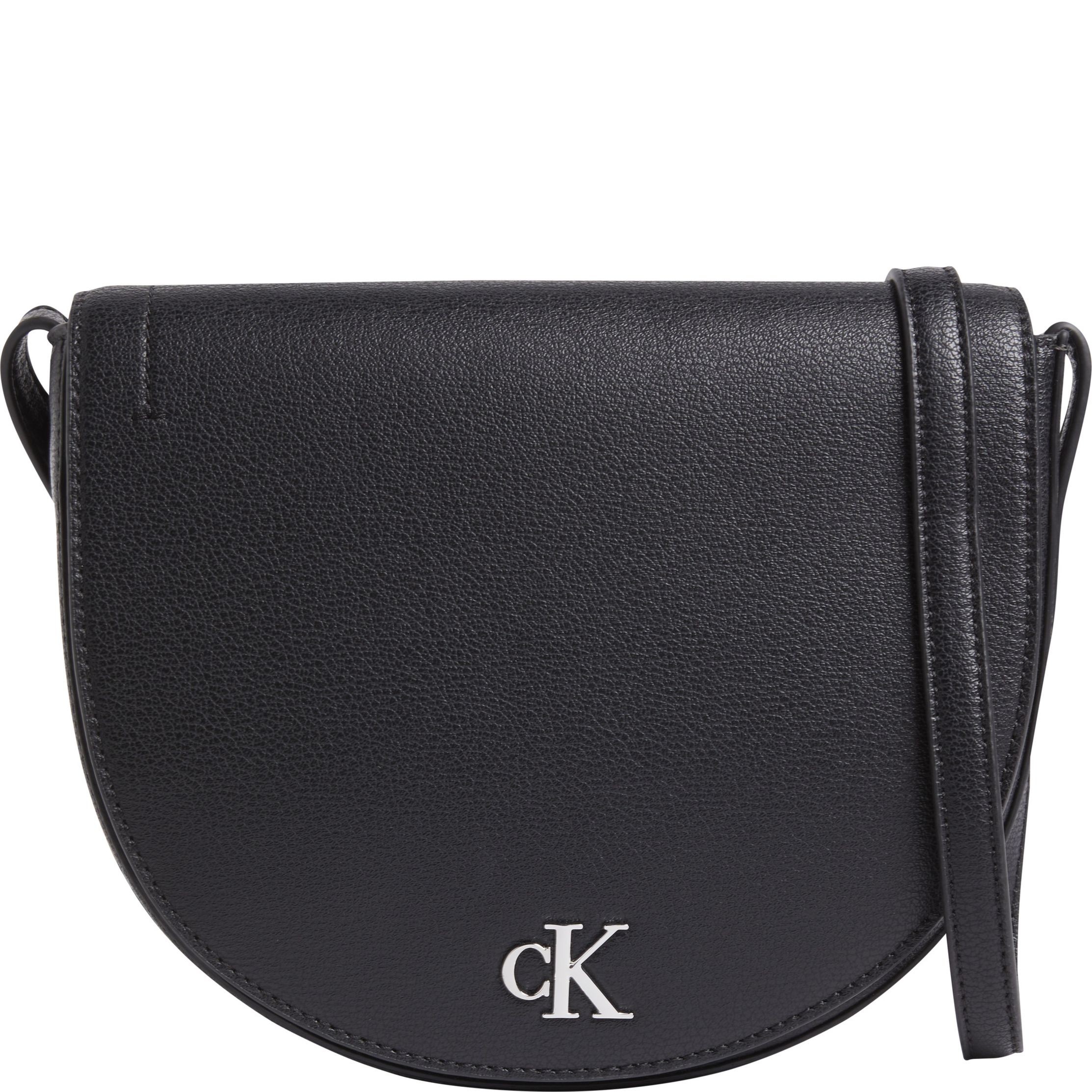 CALVIN KLEIN JEANS Rankinė per petį moterims, Juoda, Minimal saddle crossbody 1
