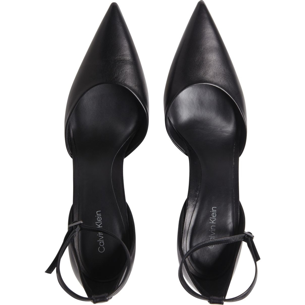 CALVIN KLEIN Aukštakulniai moterims, Juoda, Geo stil pump strap 3