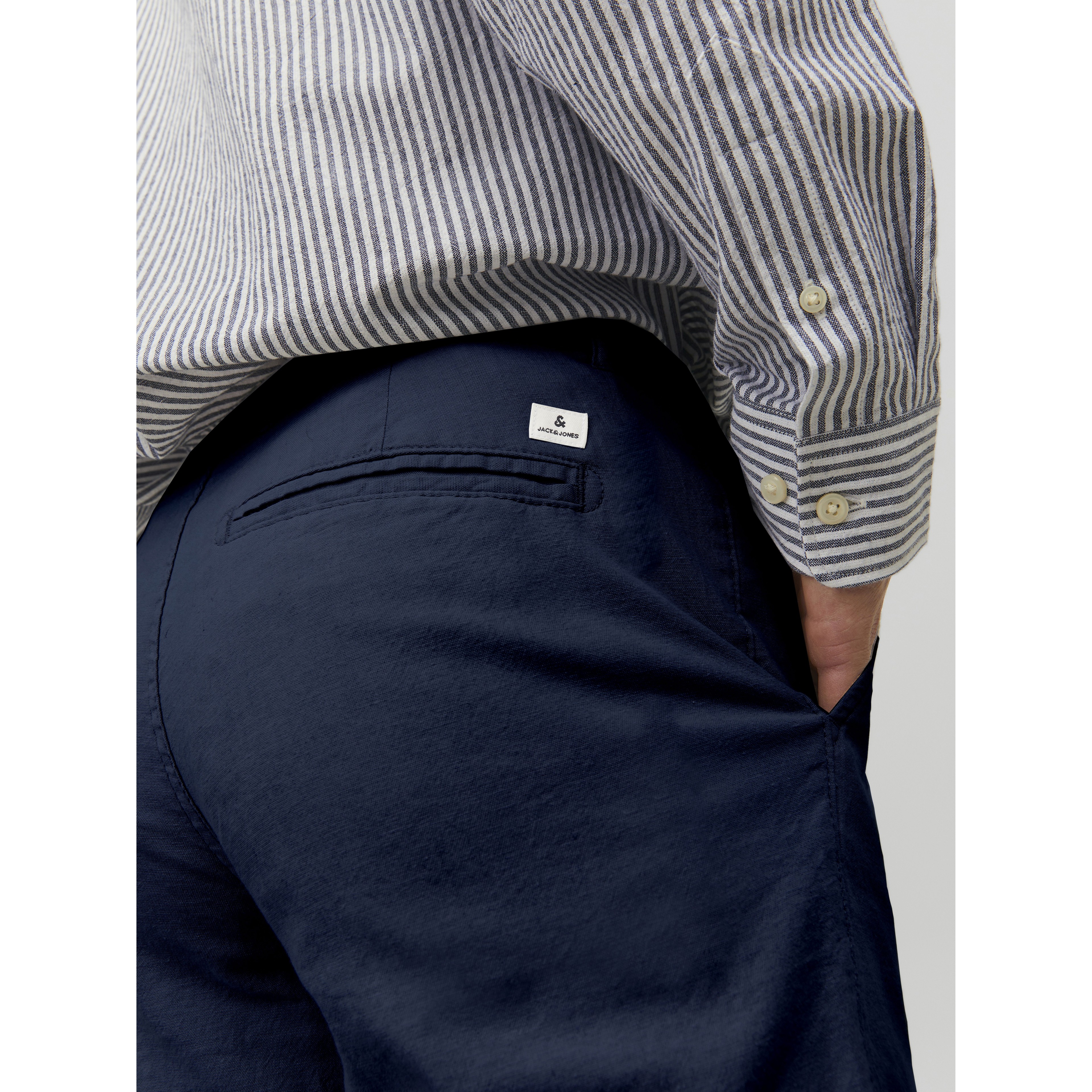 JACK & JONES Kelnės vyrams, Mėlyna, Jpstollie pants 4