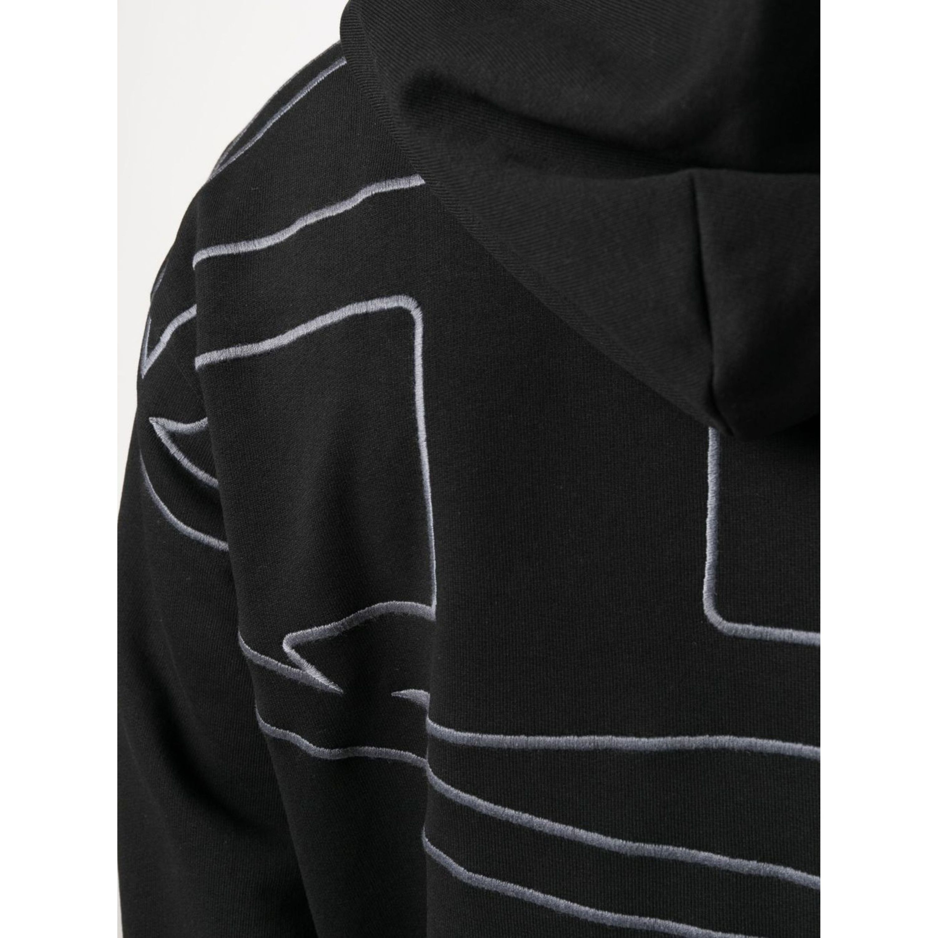 DIESEL Džemperis vyrams, Juoda, Sweatshirt 2