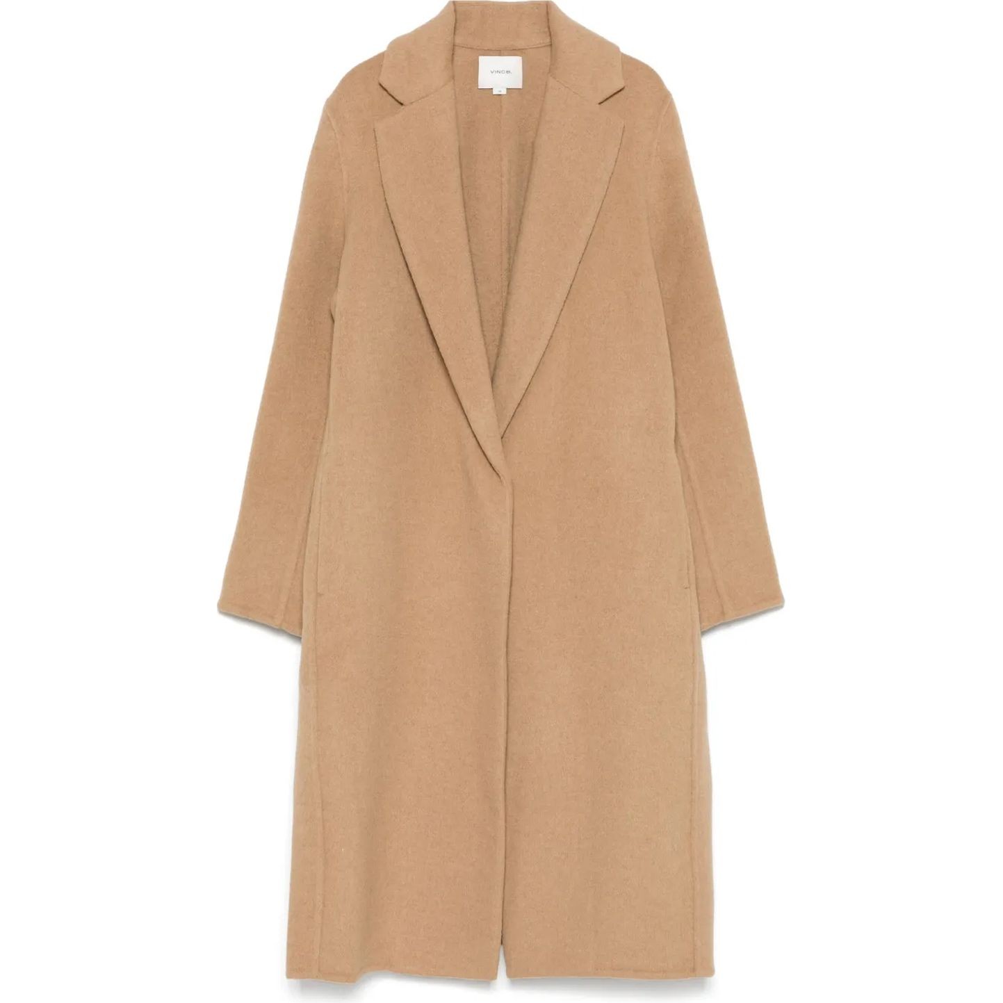 VINCE Paltas moterims, Ruda, Classic straight coat 1