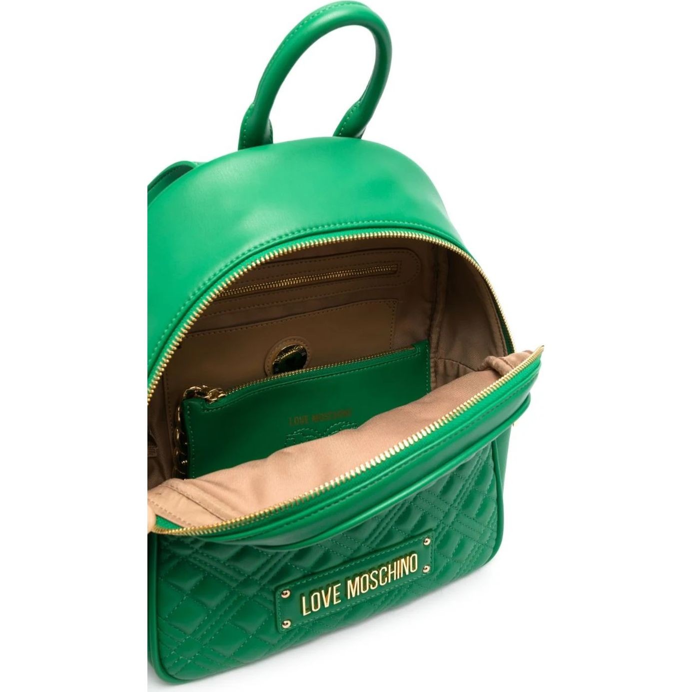 LOVE MOSCHINO Kuprinė moterims, Žalia, Backpack 4