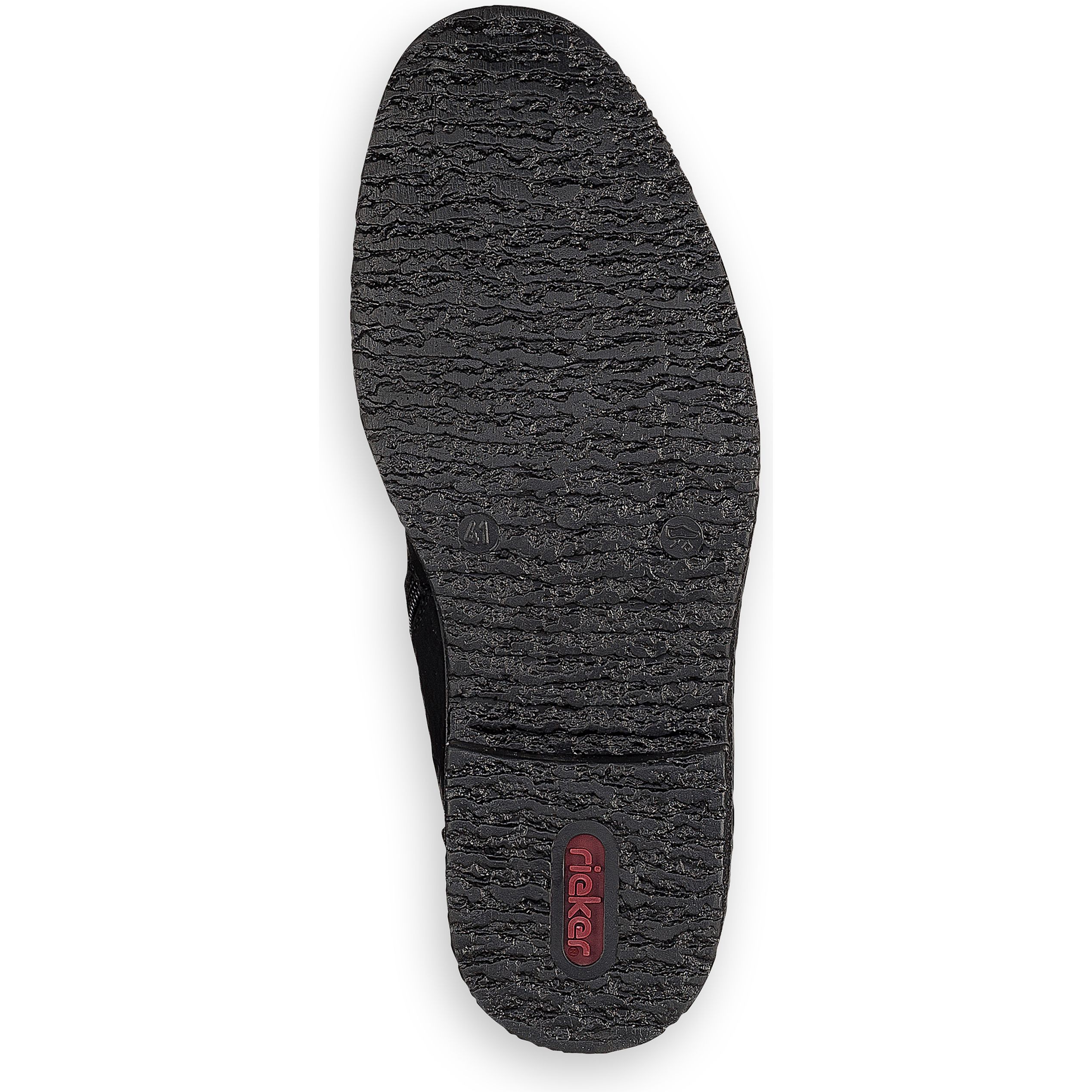 RIEKER Aulinukai vyrams, Juoda, BOOTIES 4