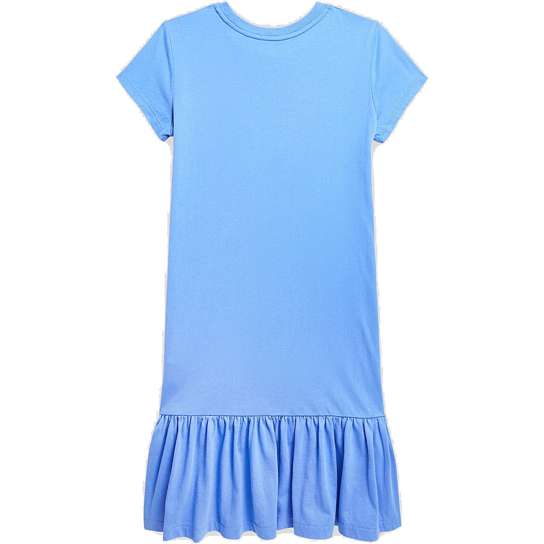 RALPH LAUREN KIDS Midi suknelė mergaitėms, Mėlyna, Bear day dress (7-16) 2