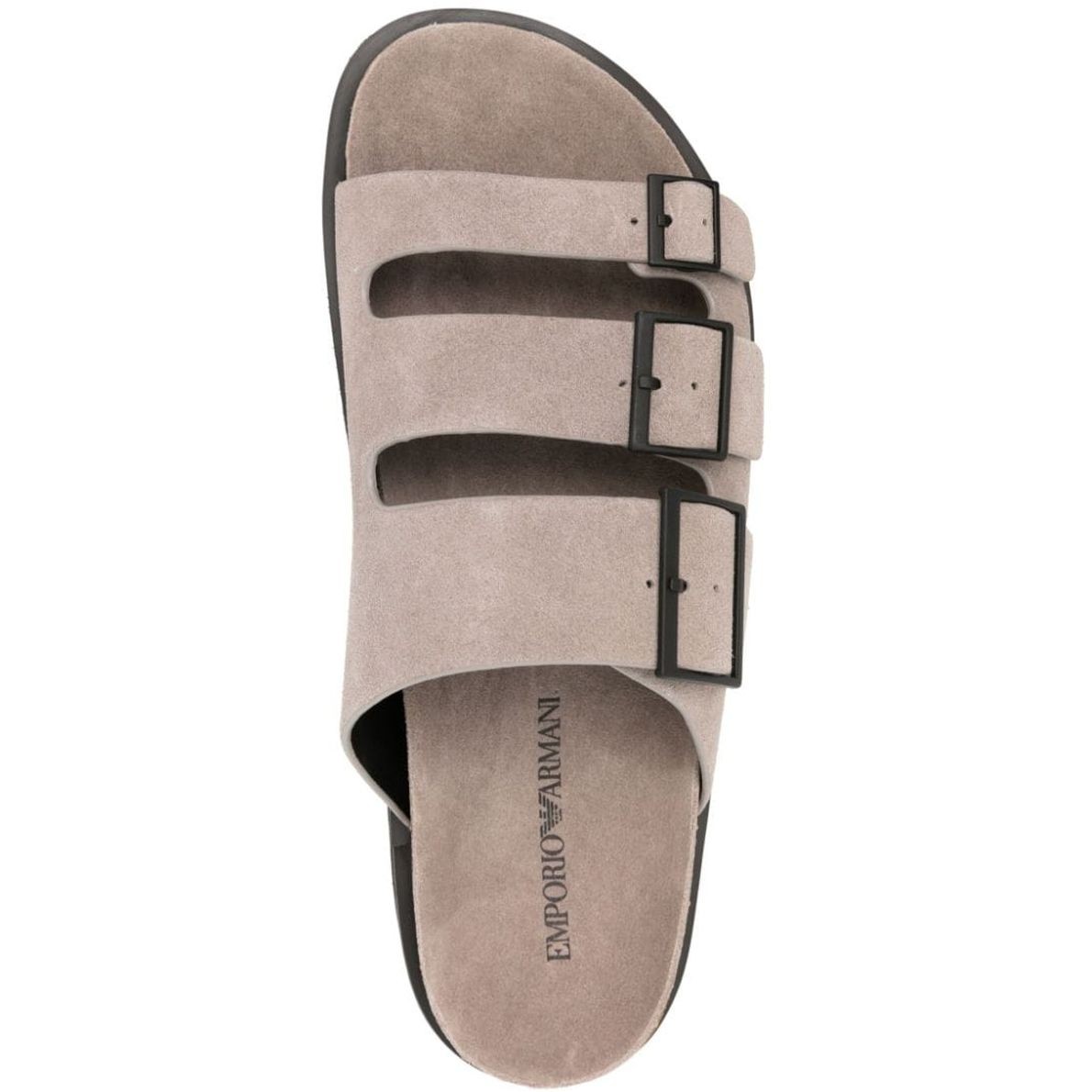 EMPORIO ARMANI Basutės vyrams, Pilka, Sandal 4