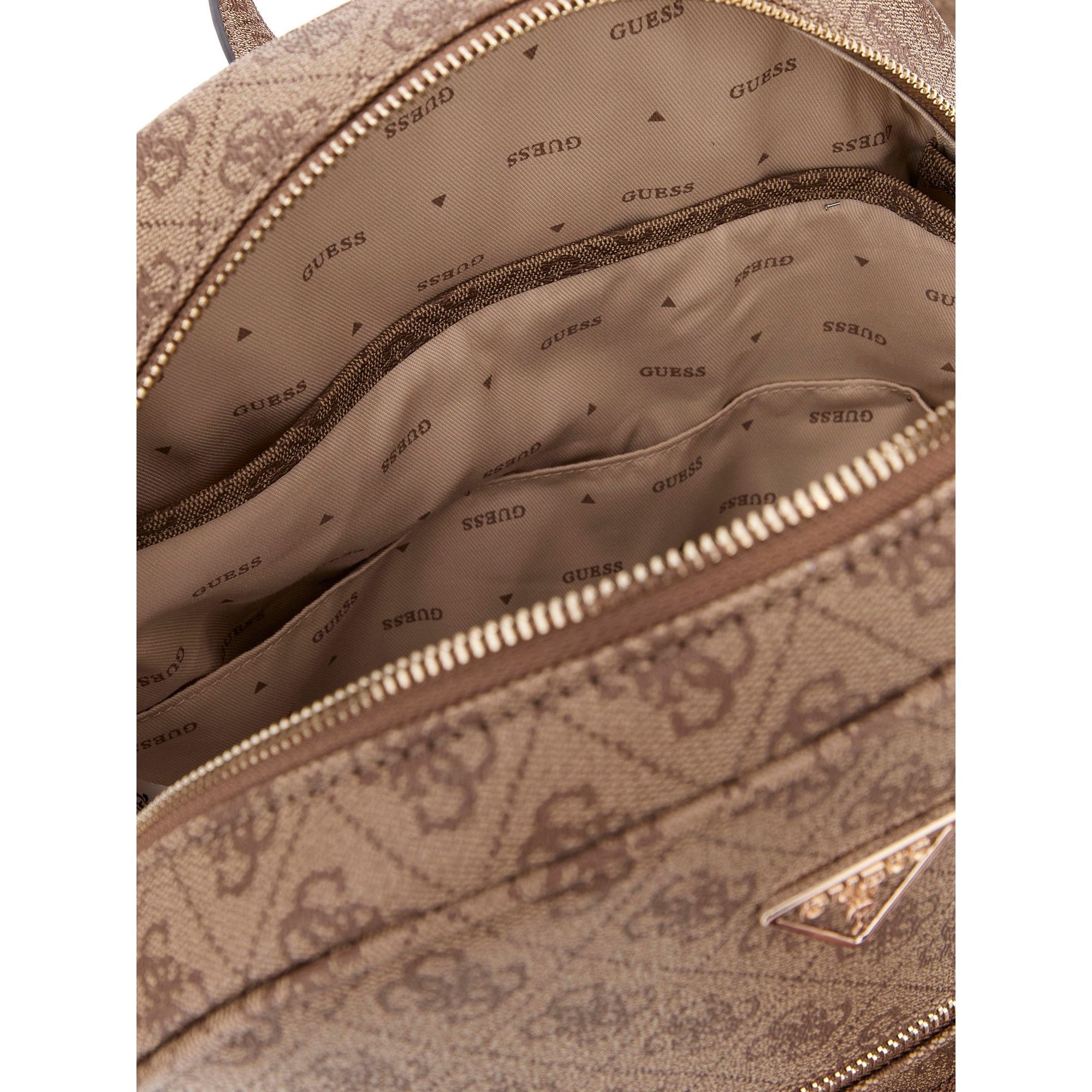 GUESS Kuprinė moterims, Smėlio, Power play backpack 4