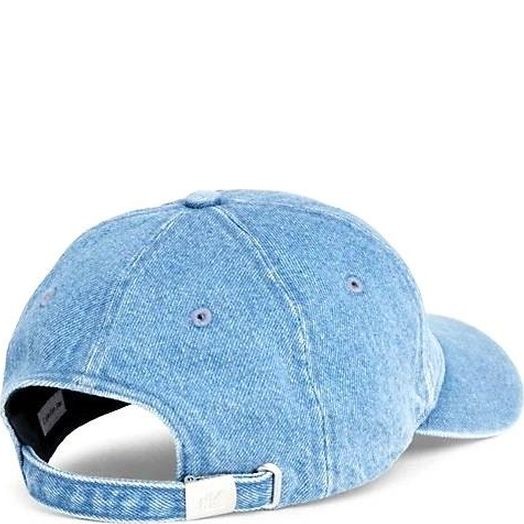 CALVIN KLEIN JEANS Kepurė moterims, Mėlyna, Denim cap 2