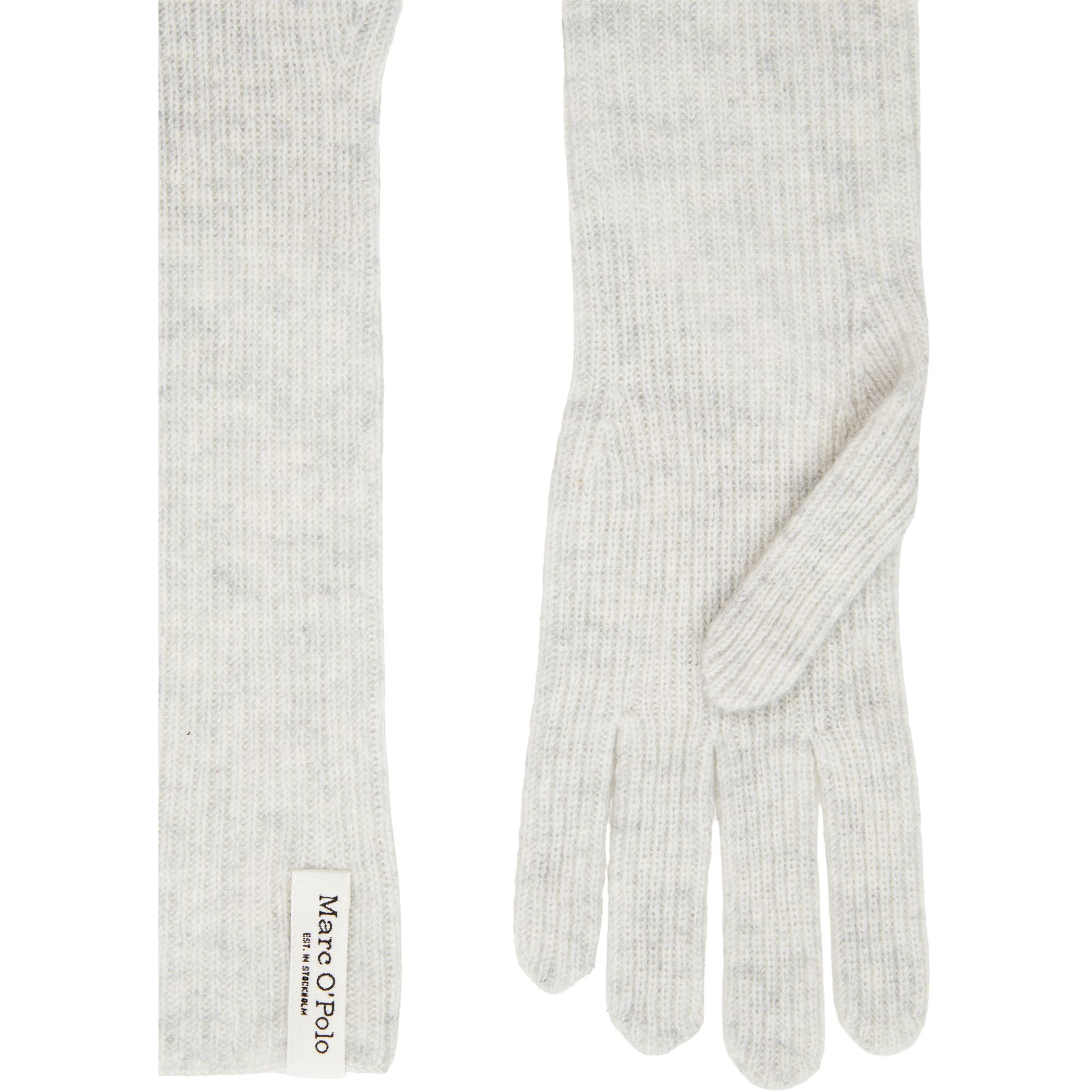 MARC O'POLO Pirštuotos pirštinės moterims, Pilka, Gloves 410517904017 2