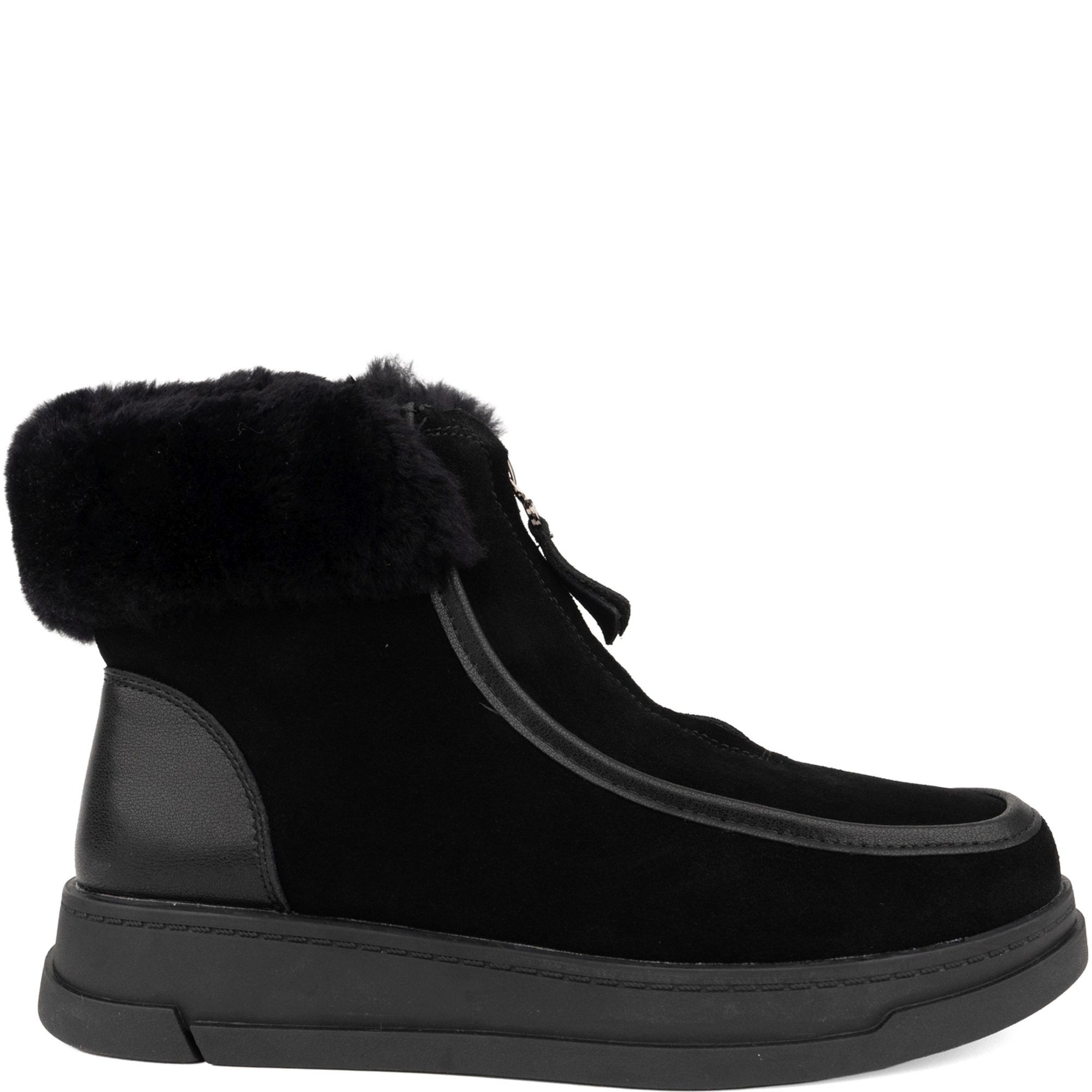 GRUNER SCHUHE Pašiltinti aulinukai moterims, Juoda, Wm booties 2