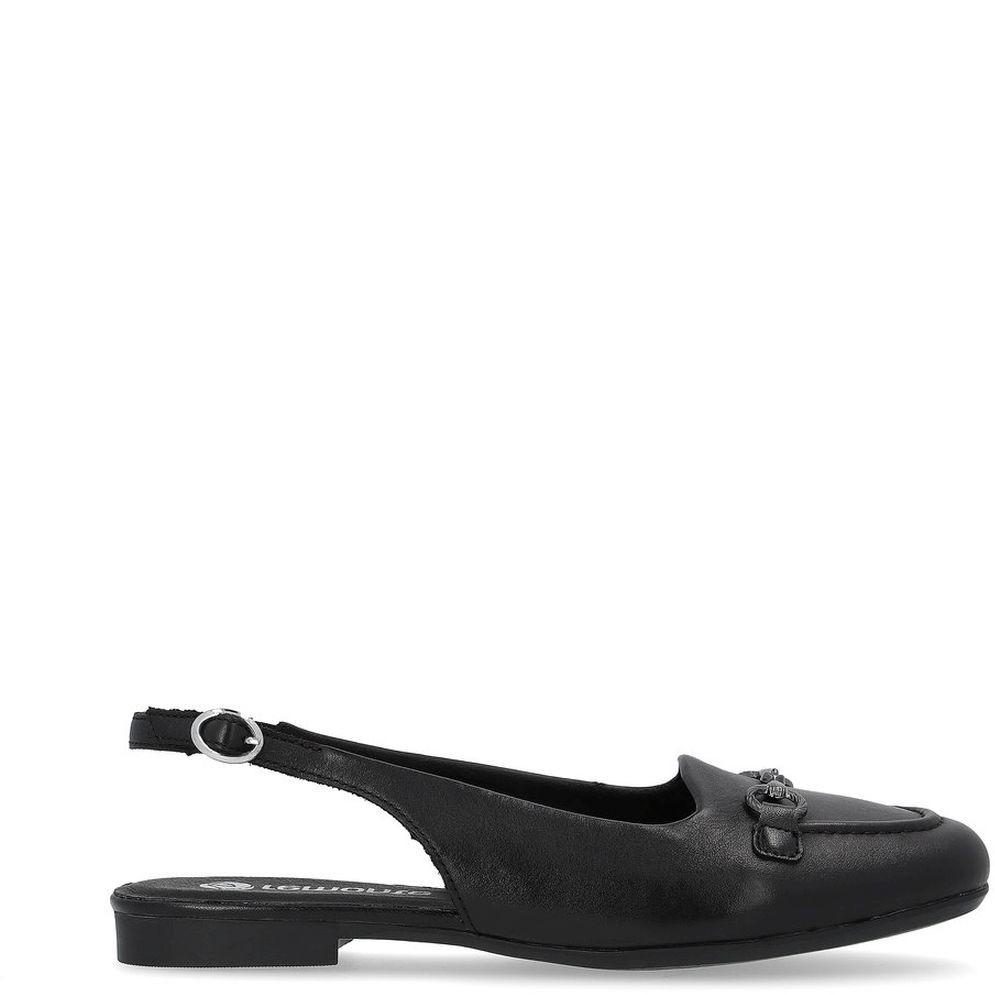 REMONTE Basutės moterims, Juoda, SANDALS 4