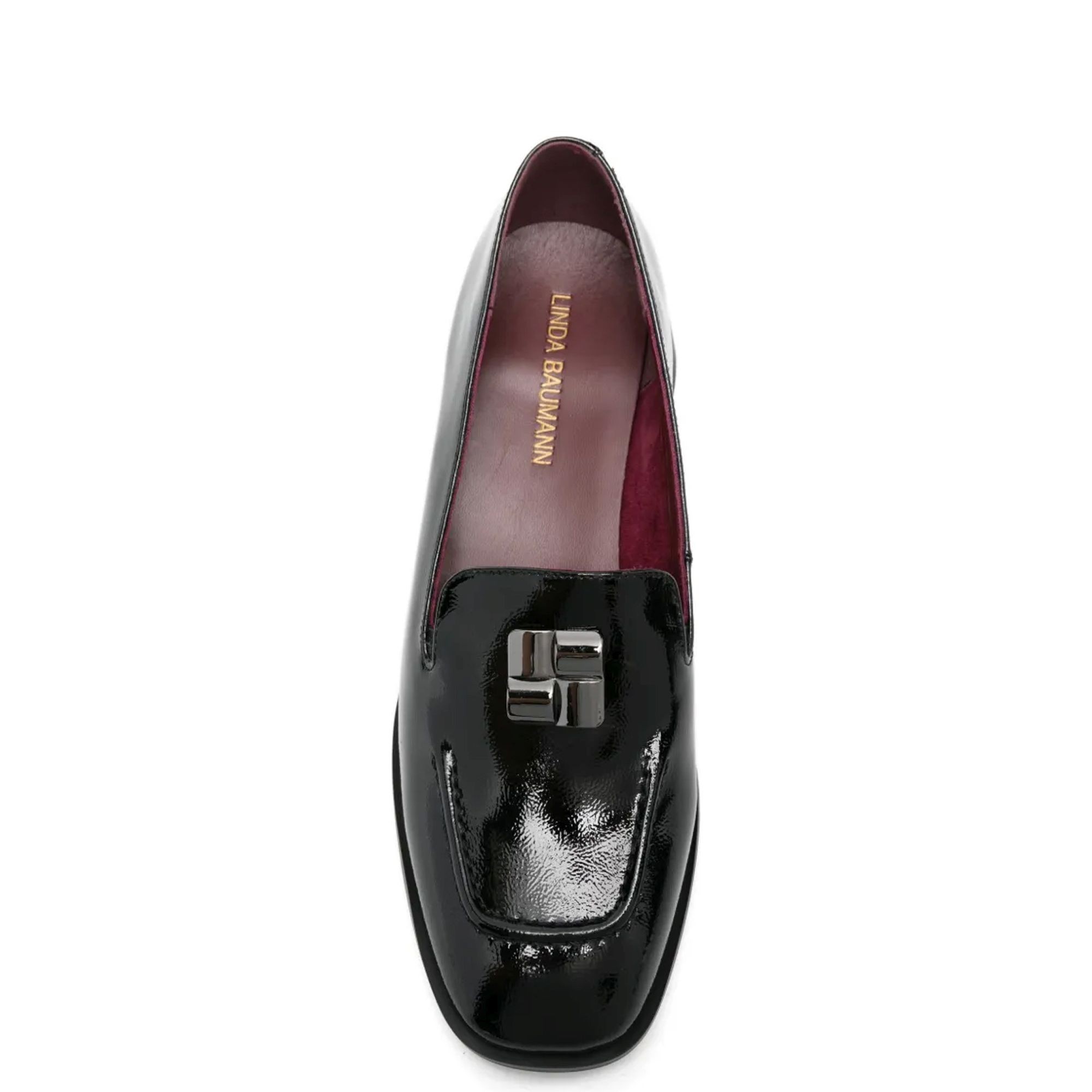 LINDA BAUMANN Loaferiai moterims, Juoda, Loafers 4