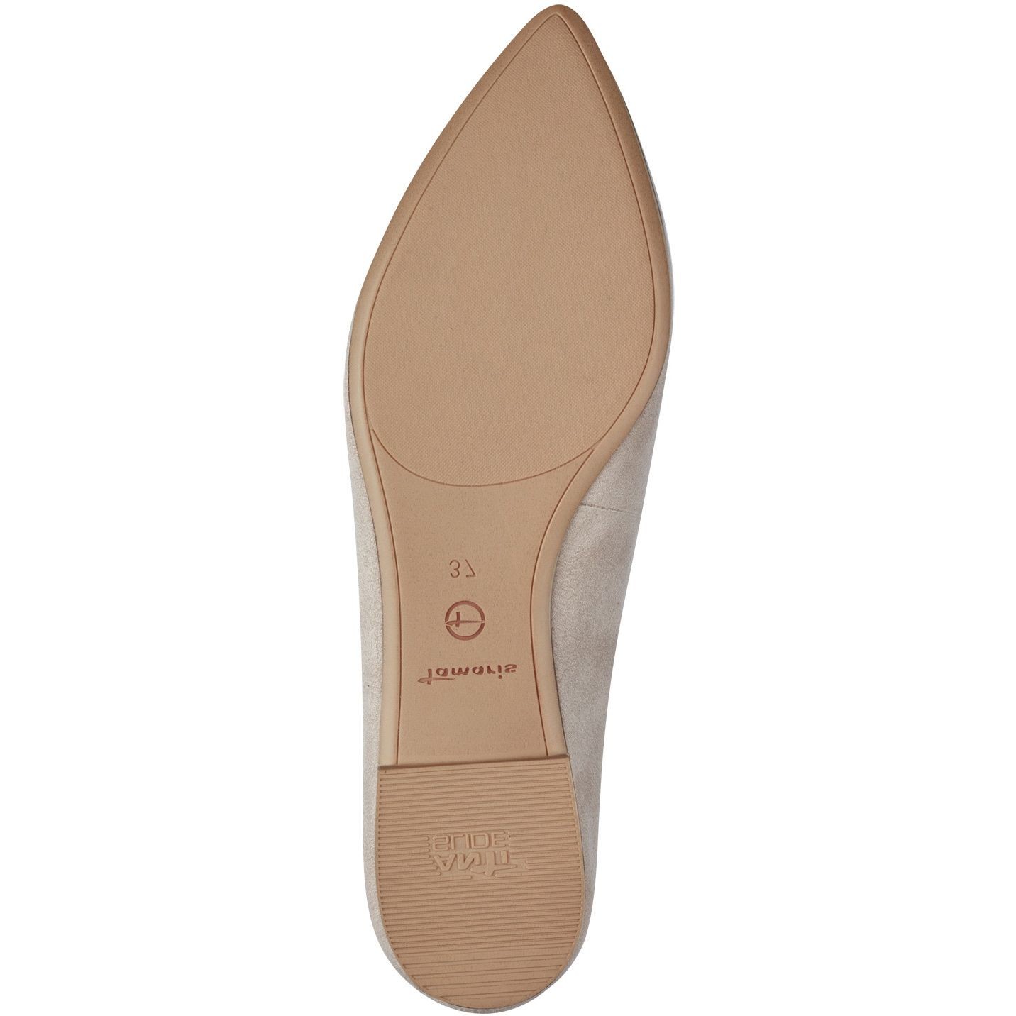 TAMARIS Balerinos moterims, Smėlio, BALLERINAS 4