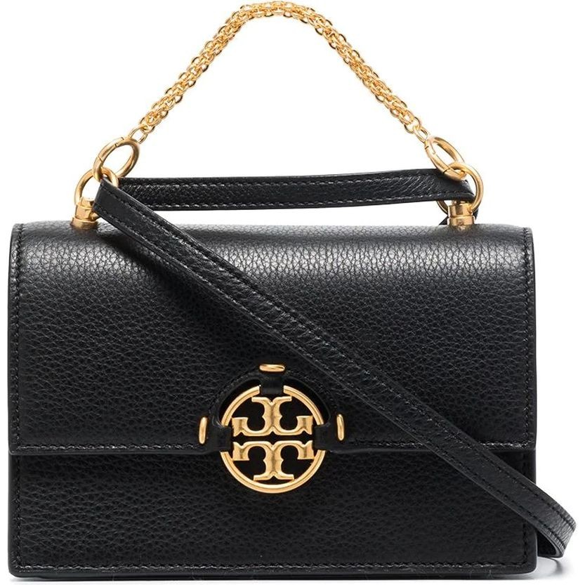 TORY BURCH Rankinė - moterims, Juoda, Miller mini flap bag 1