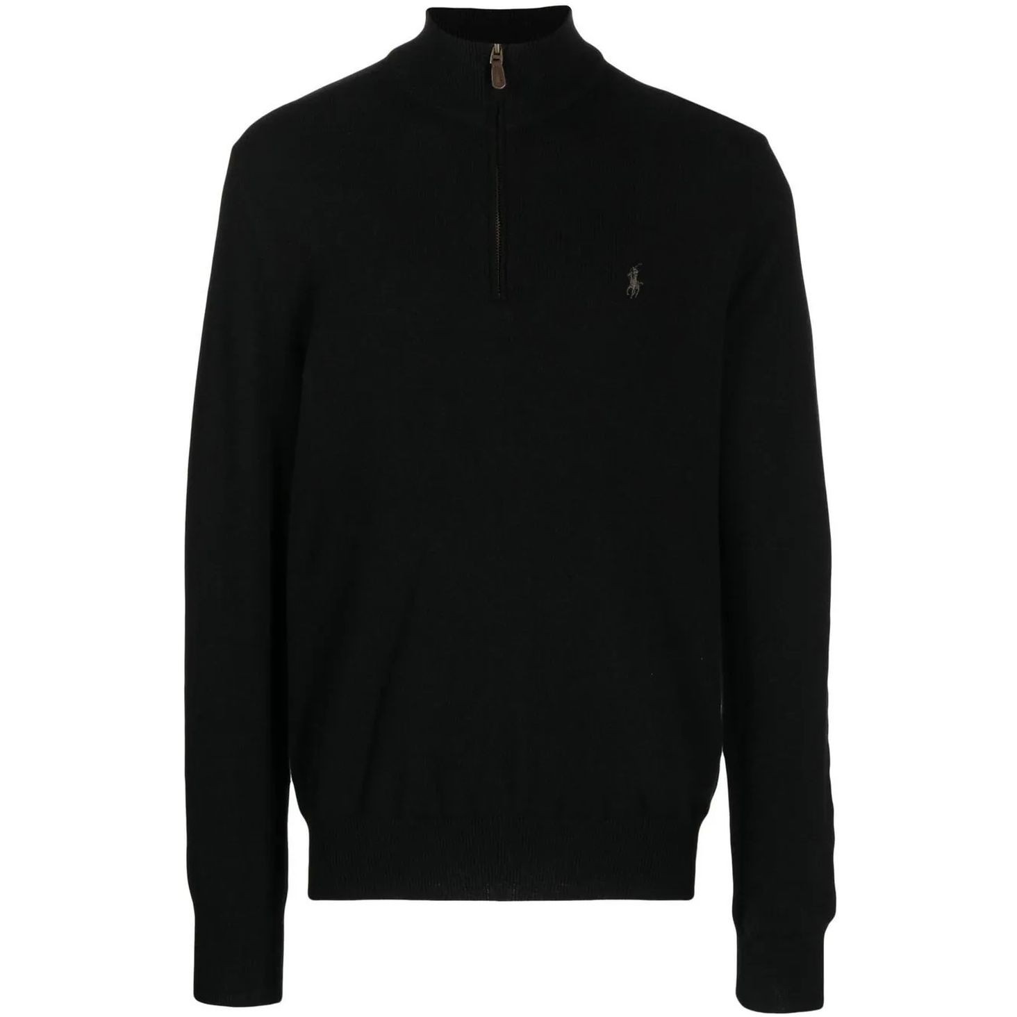 POLO RALPH LAUREN Sportinis nertinis vyrams, Juoda, Long sleeve full zip sweter 1