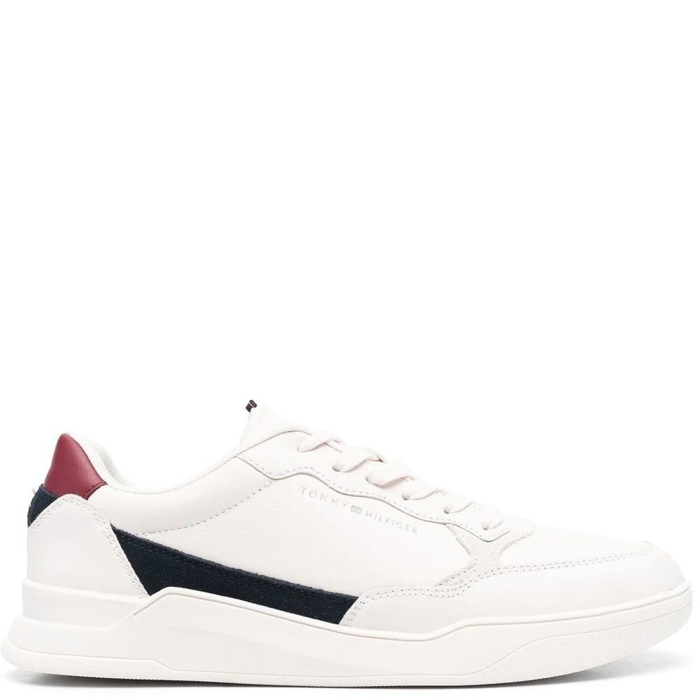 TOMMY HILFIGER Sportiniai bateliai vyrams, Smėlio, Elevated cupsole sport shoe 1