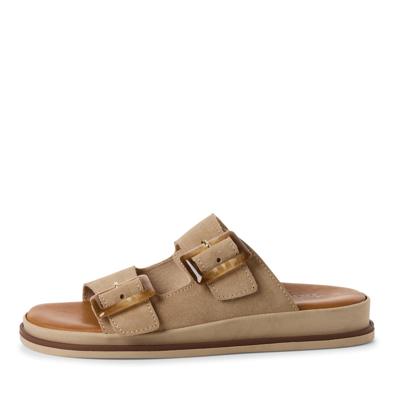 TAMARIS Klumpės moterims, Smėlio, Mules 2