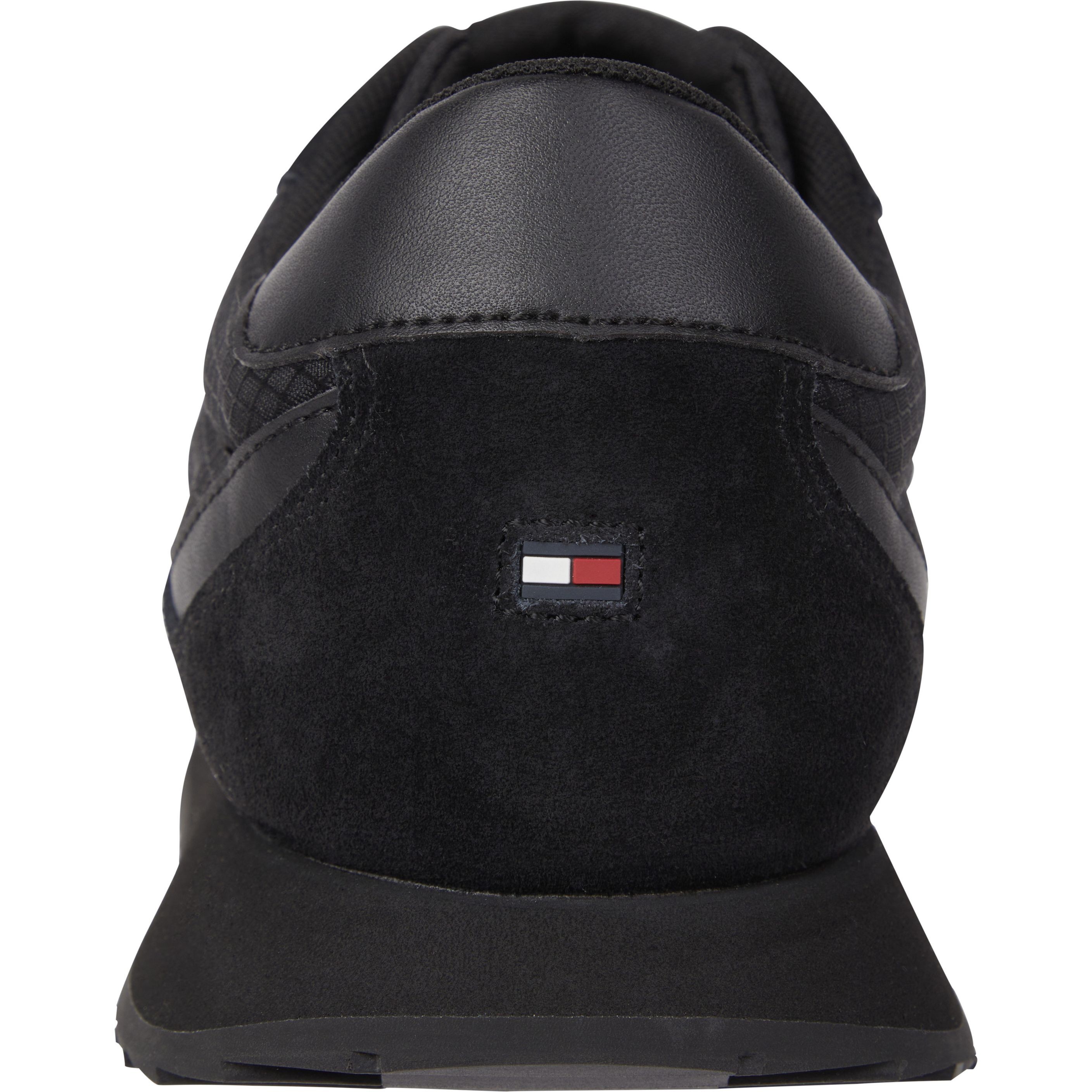 TOMMY HILFIGER Sportiniai bateliai vyrams, Juoda, Runner evo mix 6