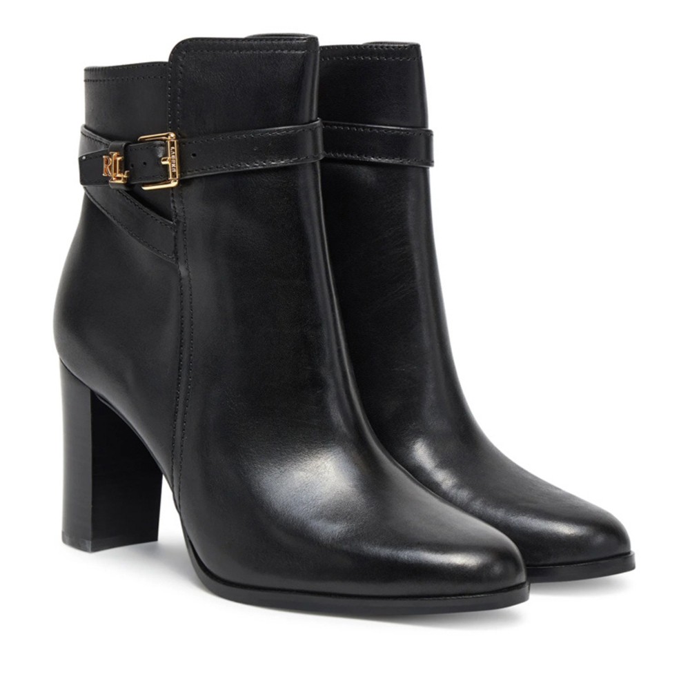 LAUREN RALPH LAUREN Aulinukai moterims, Juoda, Brke bt hl 2 boots bootie 2