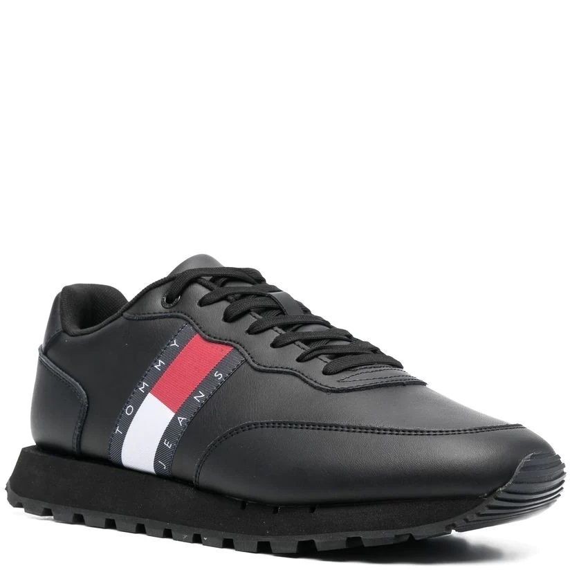 TOMMY JEANS Sportiniai bateliai vyrams, Juoda, JEANS ESS 1