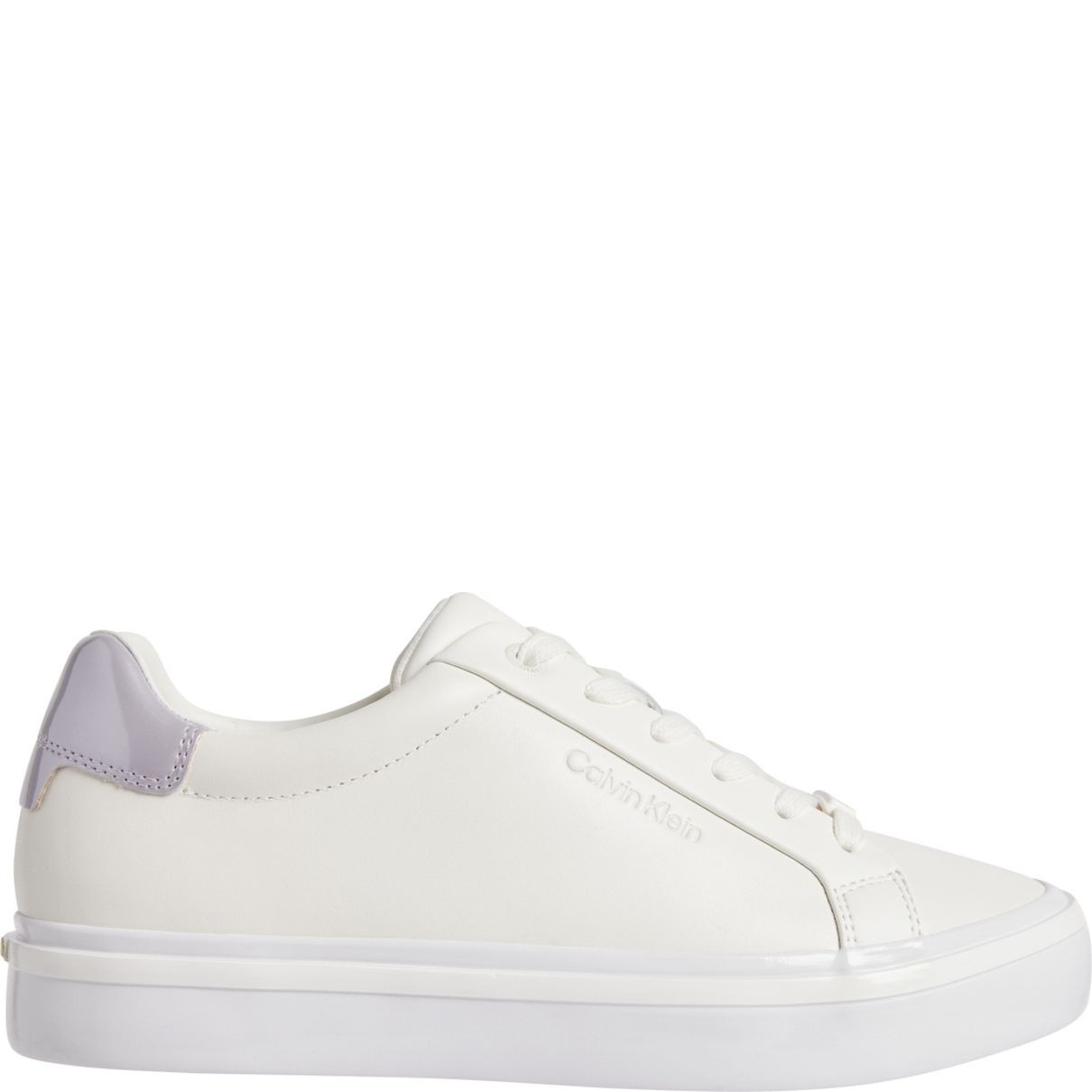 CALVIN KLEIN Sportiniai bateliai moterims, Balta, Vulc lace up sport shoe 2