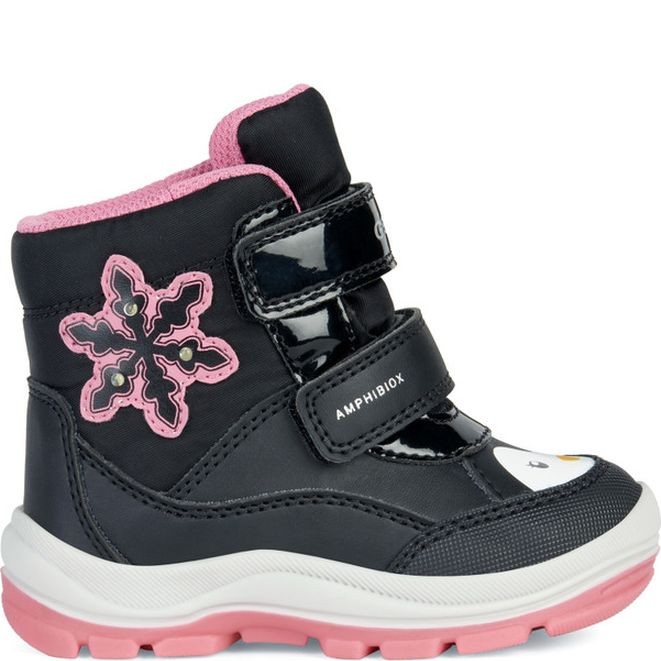 GEOX Aulinukai mergaitėms, Juoda, Flanfil abx booties 2