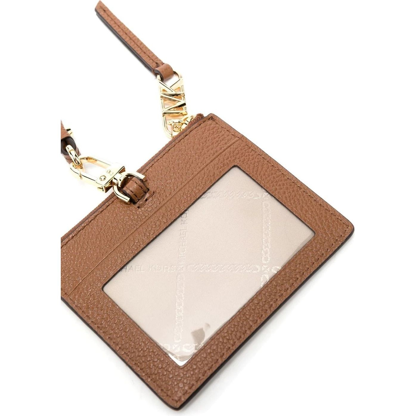 MICHAEL KORS Piniginė moterims, Ruda, Small clip card lanyard 2