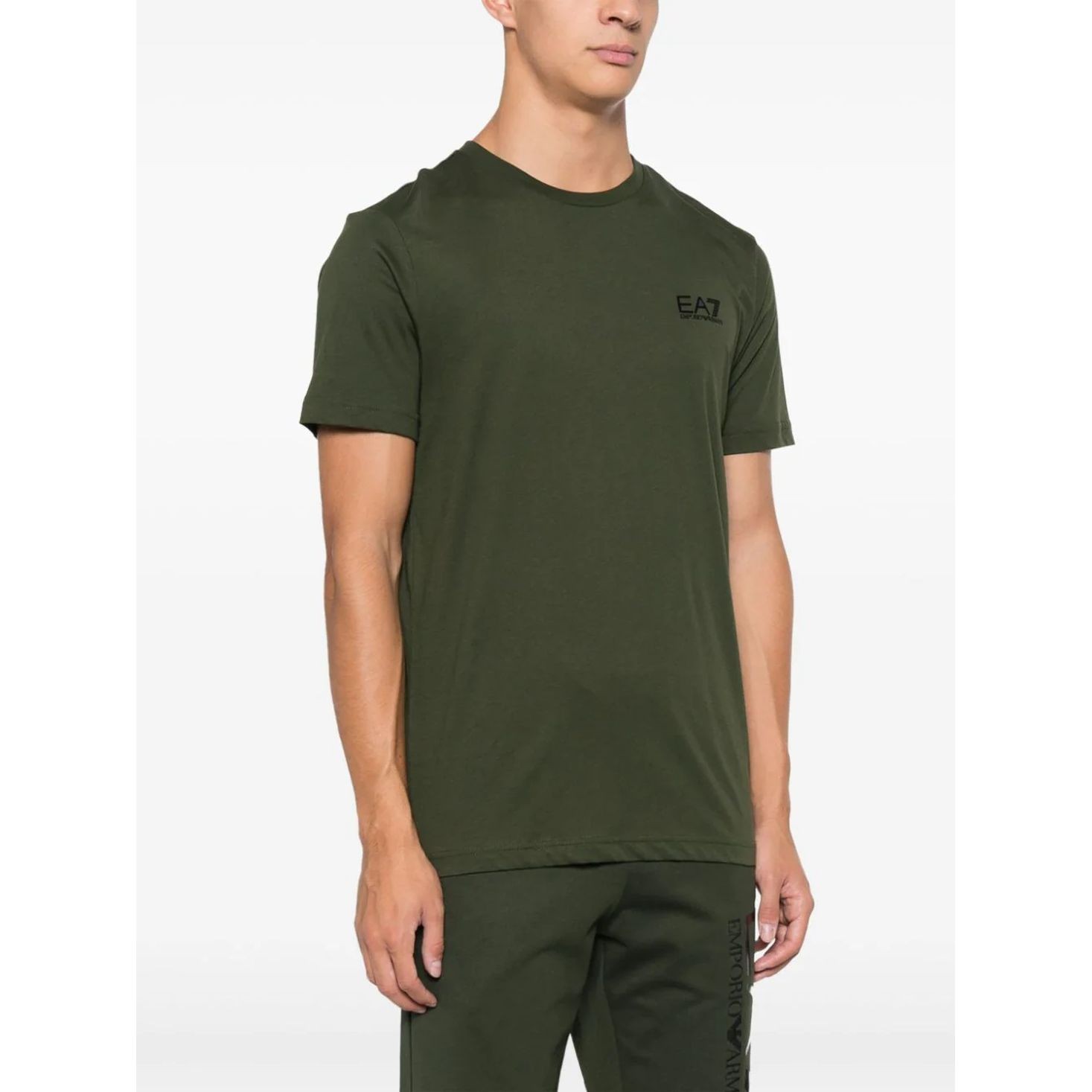 EA7 Marškinėliai trump. rankovėmis vyrams, Pilka, T-shirt 3