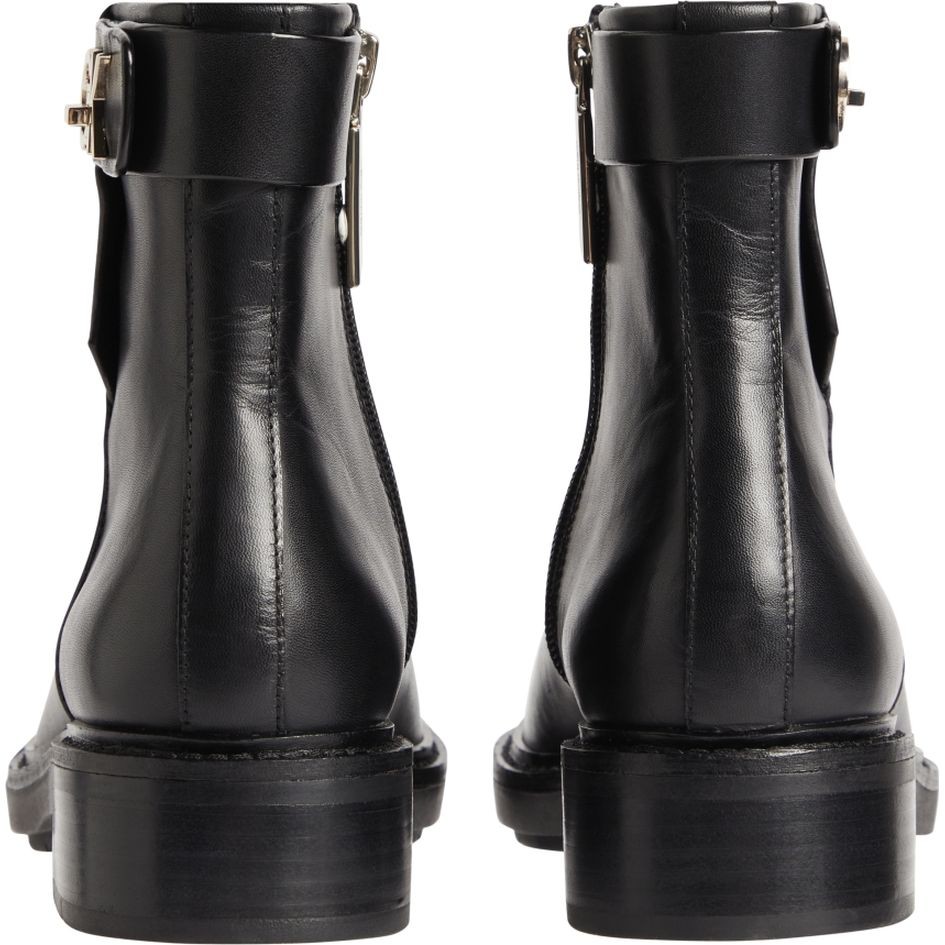 CALVIN KLEIN Aulinukai moterims, Juoda, RUBBER SOLE ANKLE BOOT WHW-LTH 3