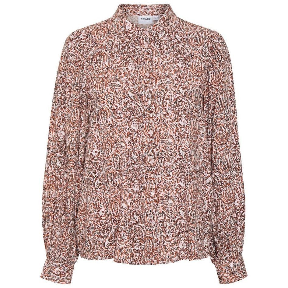 VERO MODA Marškiniai moterims, Rožinė, VMULRIKKE LS SHIRT VM 1