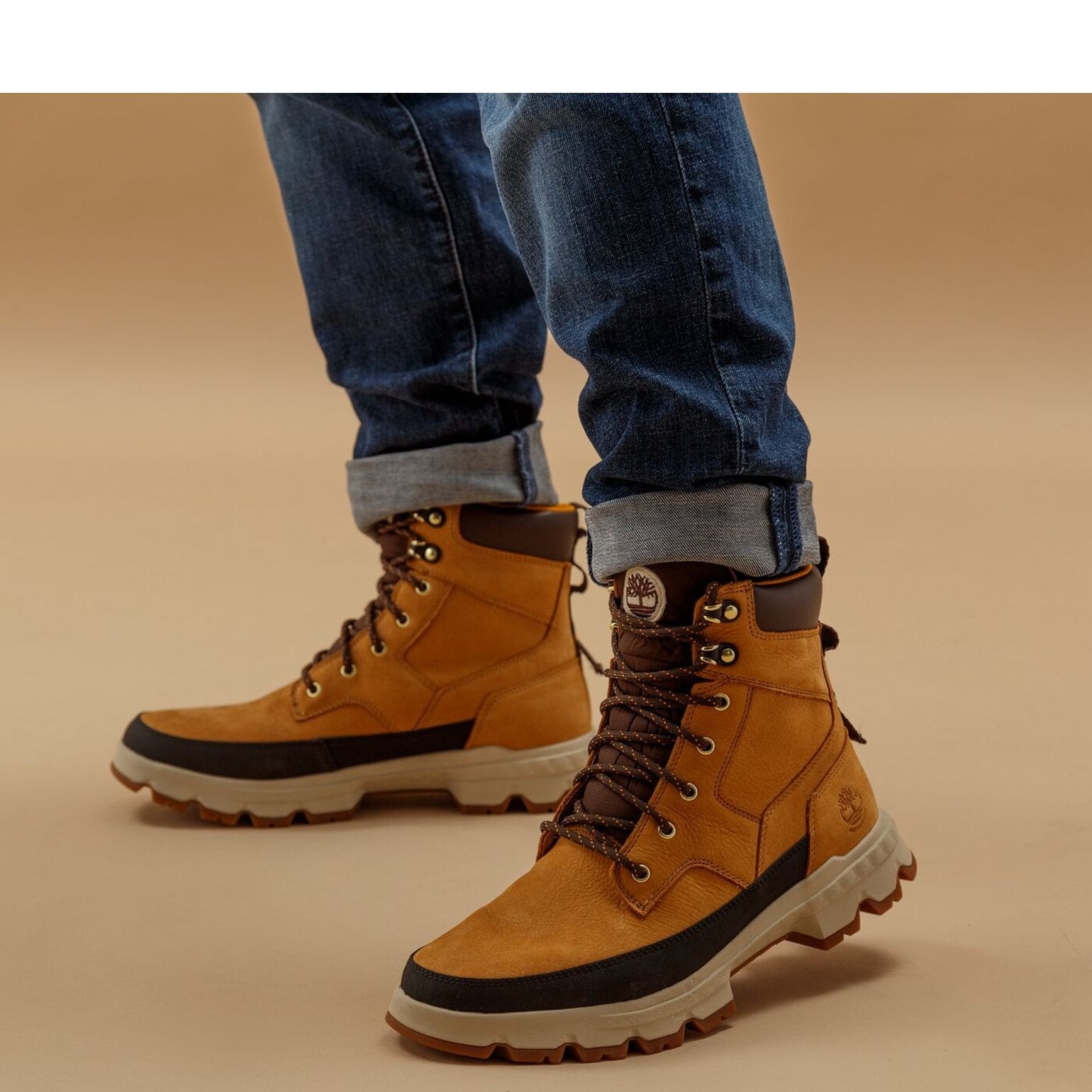 TIMBERLAND Aulinukai vyrams, Ruda, Original booties 4