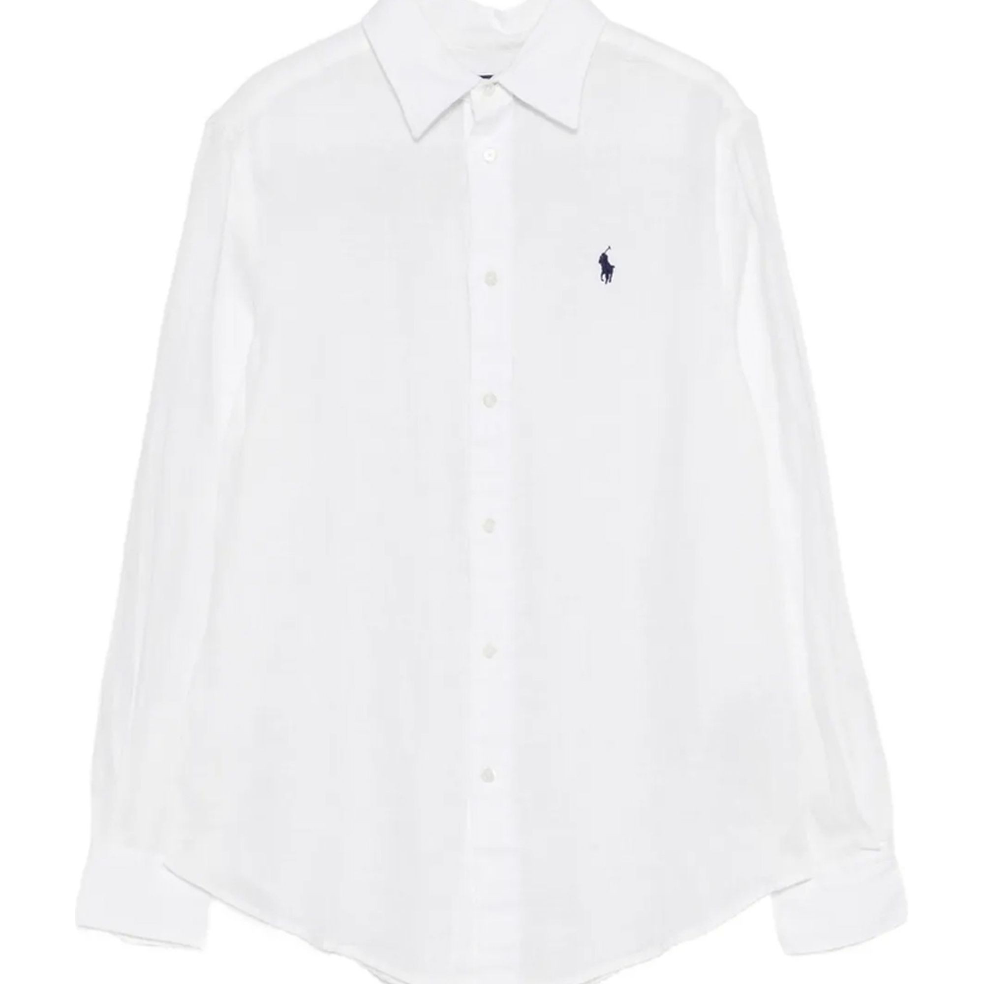 POLO RALPH LAUREN Marškiniai ilgomis rankovėmis moterims, Balta, Long sleeve-button front shirt 1