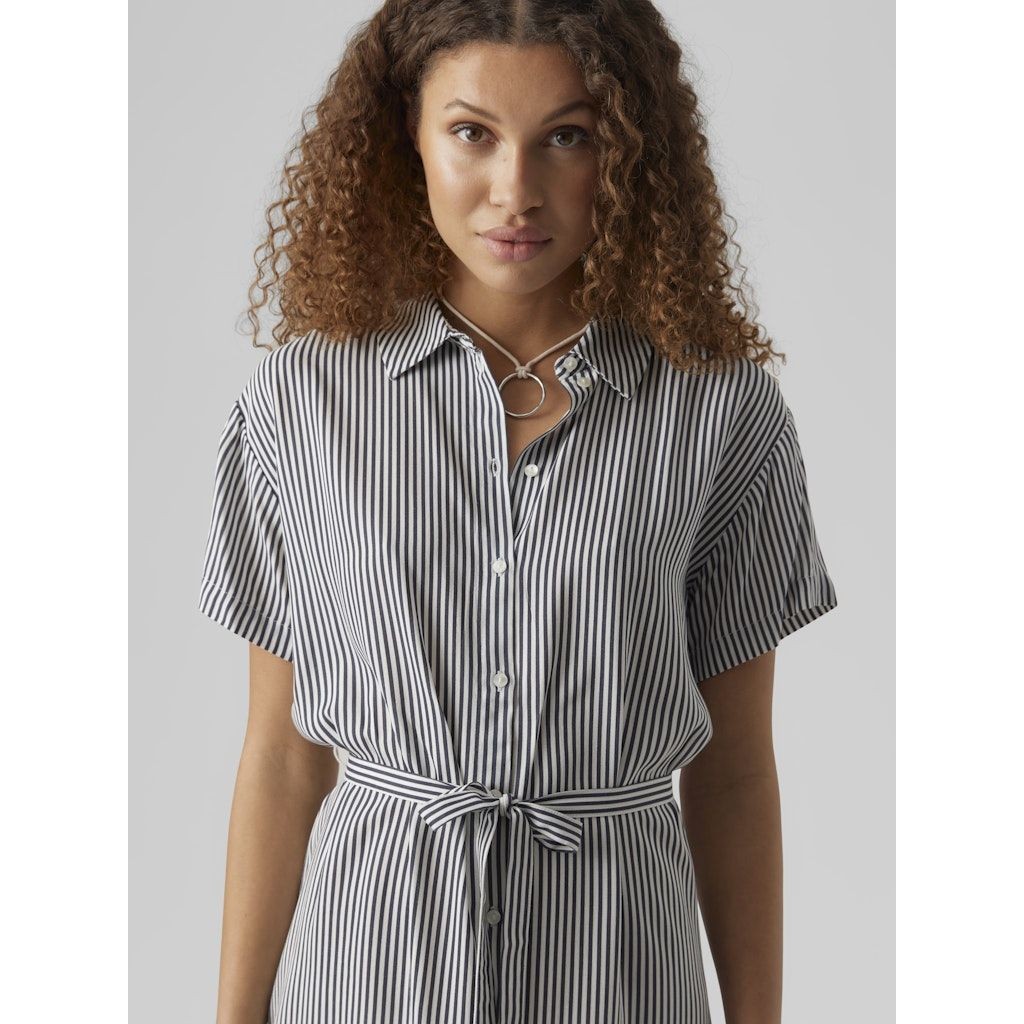 VERO MODA Maxi suknelė moterims, Balta, VMBUMPY SS CALF SHIR 5