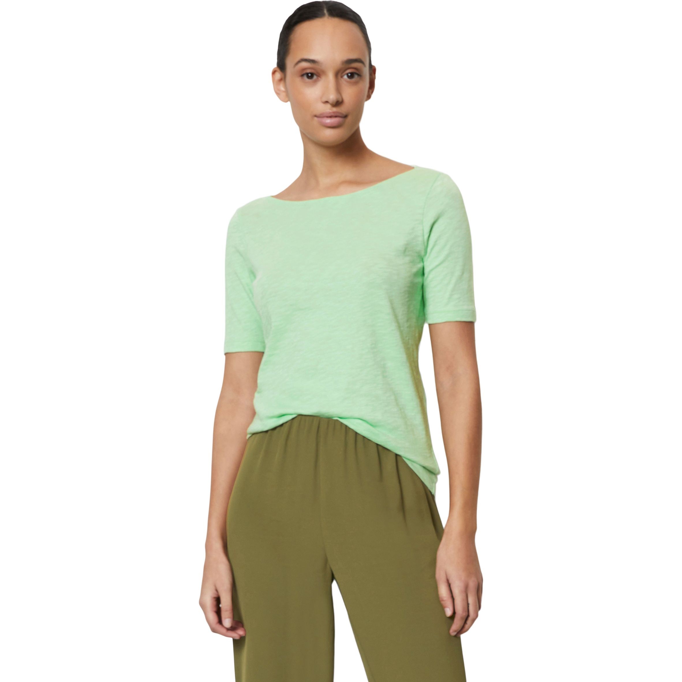 MARC O'POLO Marškinėliai moterims, Žalia 2