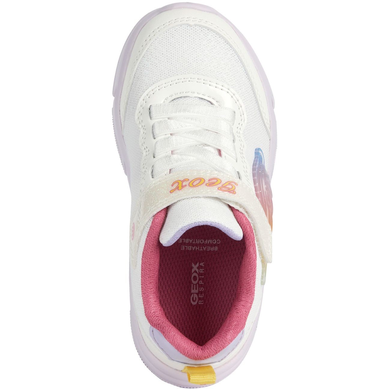 GEOX Sportiniai bateliai mergaitėms, Balta, ARIL SPORT SHOES 5