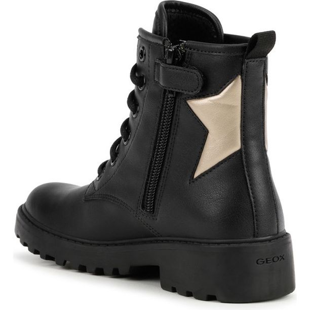 GEOX Aulinukai mergaitėms, Juoda, Casey booties 2