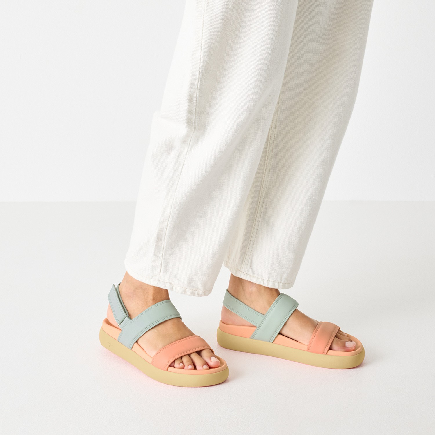 TAMARIS Basutės moterims, Žalia, Sandals 6