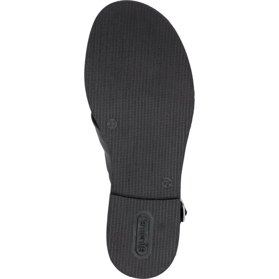 REMONTE Basutės moterims, Juoda, Sandals 8