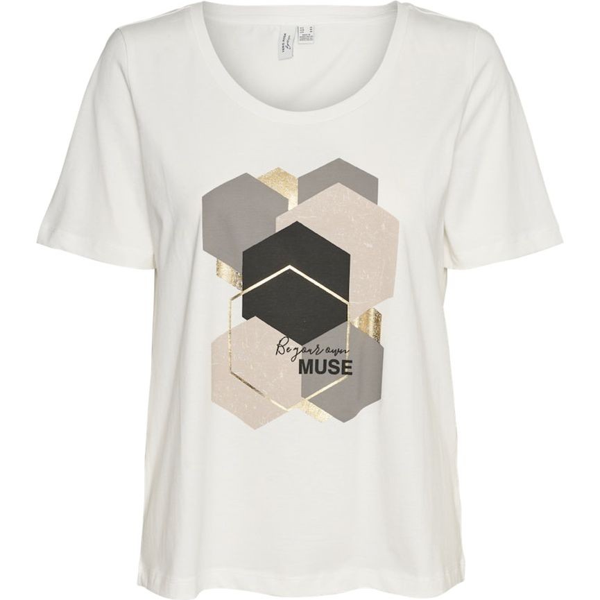 VERO MODA Marškinėliai moterims, Marga, Vislana o-neck t-shirt
