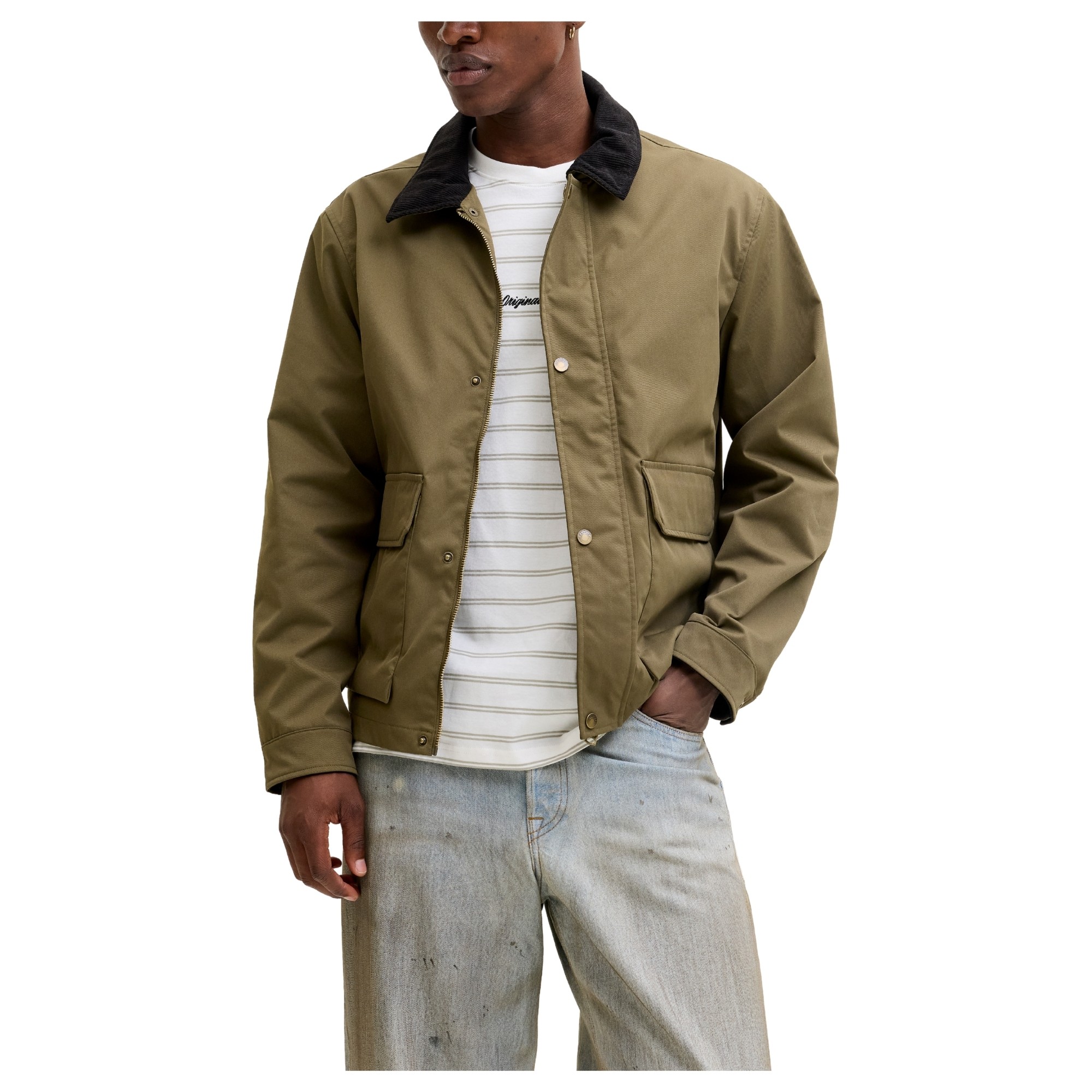 JACK & JONES Striukė vyrams, Chaki, Catskills barn 4