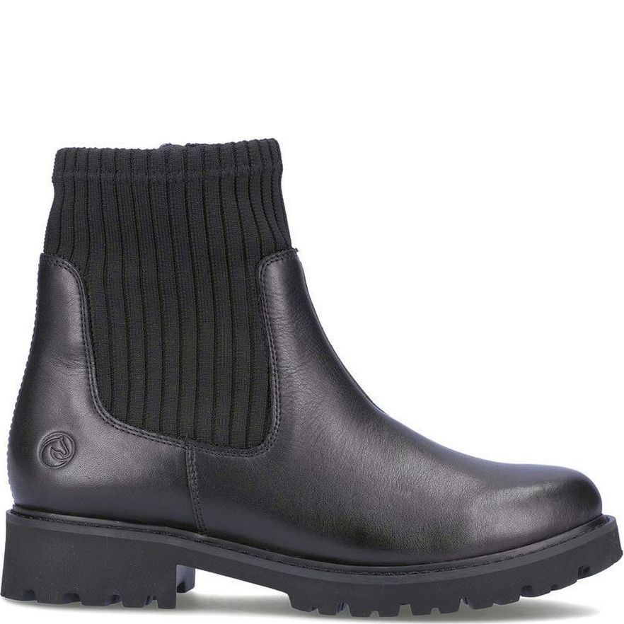 REMONTE Aulinukai moterims, Juoda, BOOTIES 2