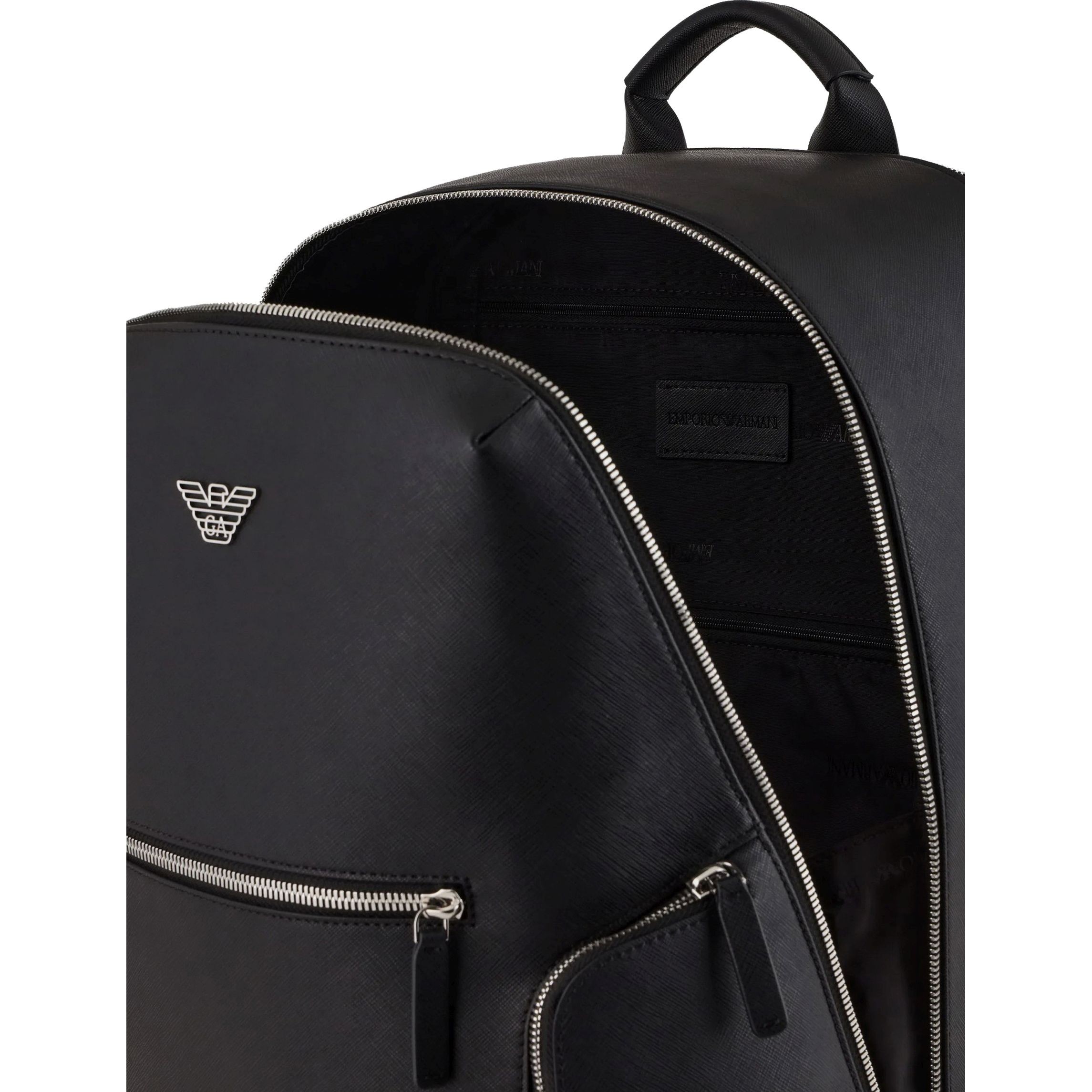 EMPORIO ARMANI Kuprinė vyrams, Juoda, Backpack 4