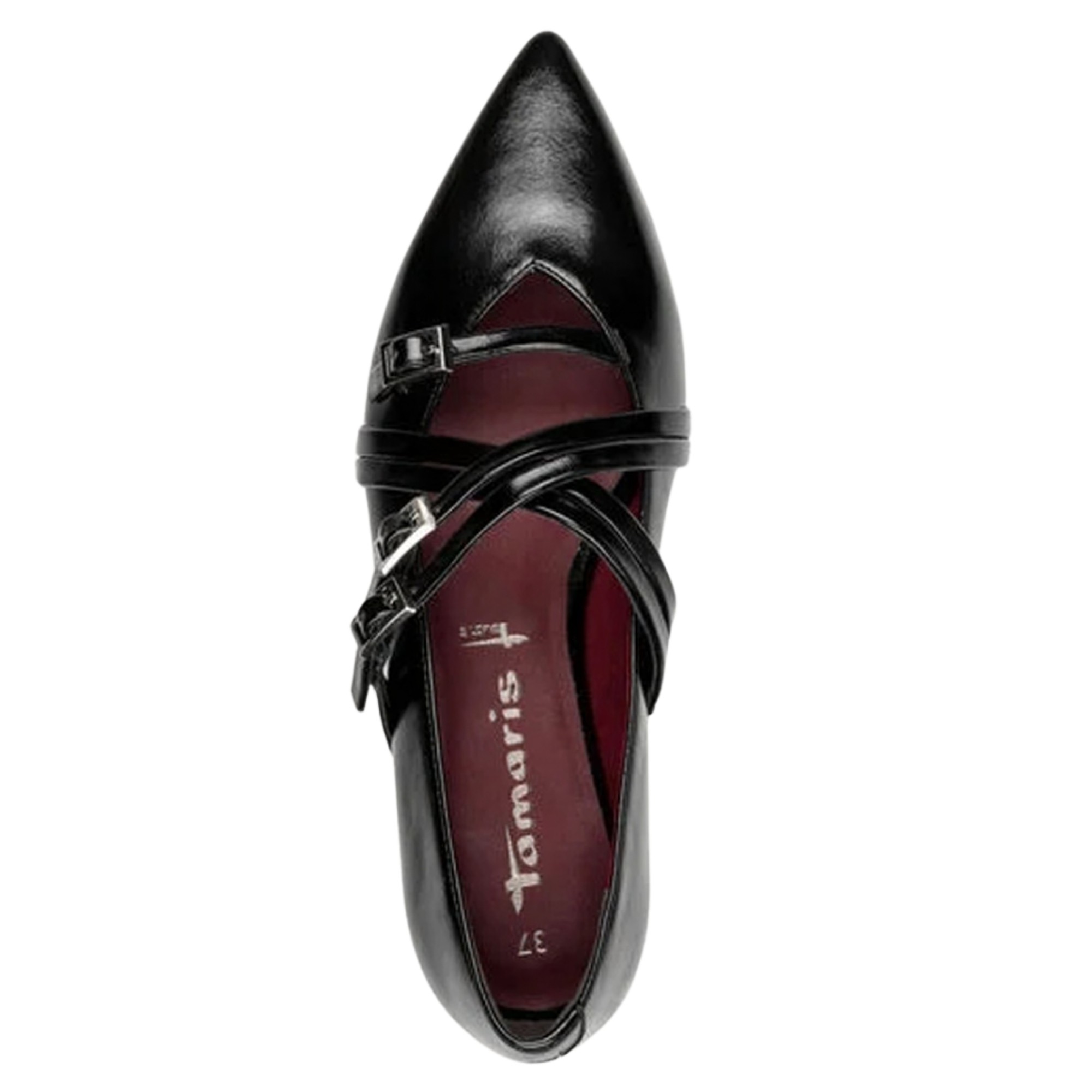 TAMARIS Balerinos moterims, Juoda, Ballerinas, wor22160-25-001 3