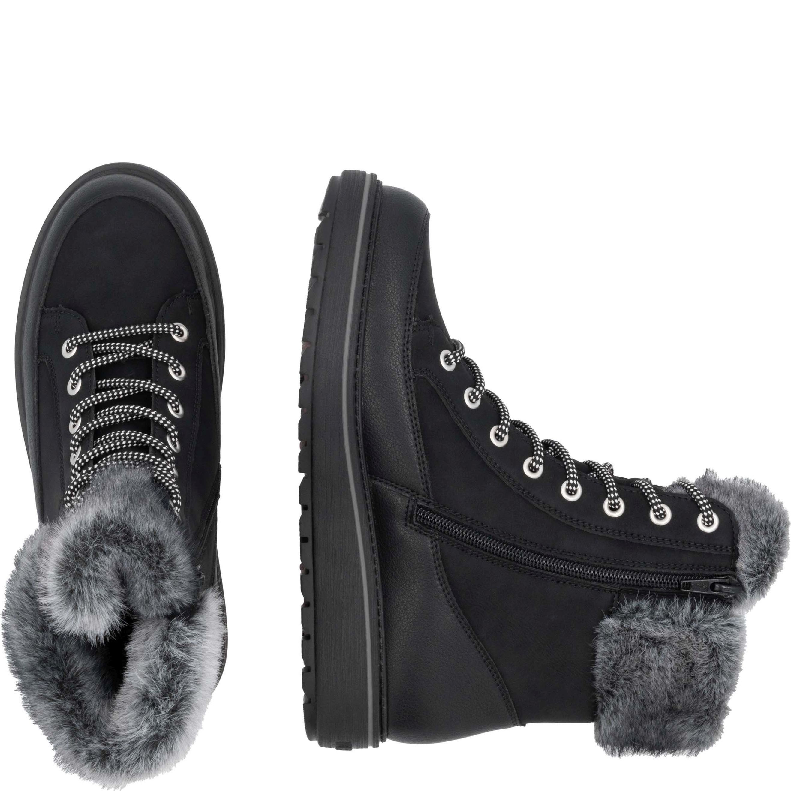 REMONTE Aulinukai moterims, Juoda, Ladies mid height boots 11