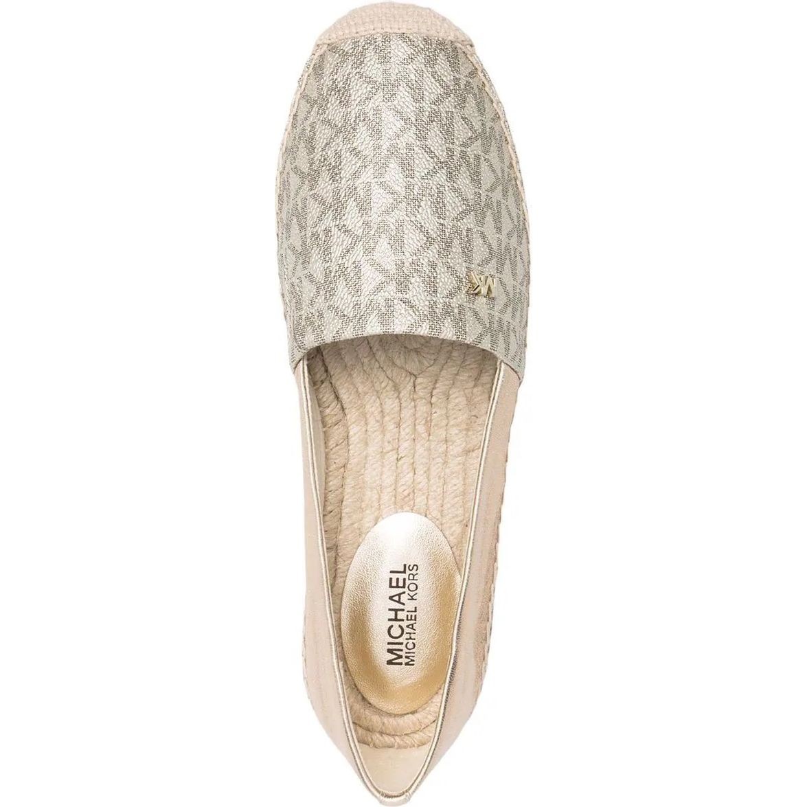 MICHAEL KORS Espadrilės moterims, Auksinė, Kendrick slip on espadriles 4