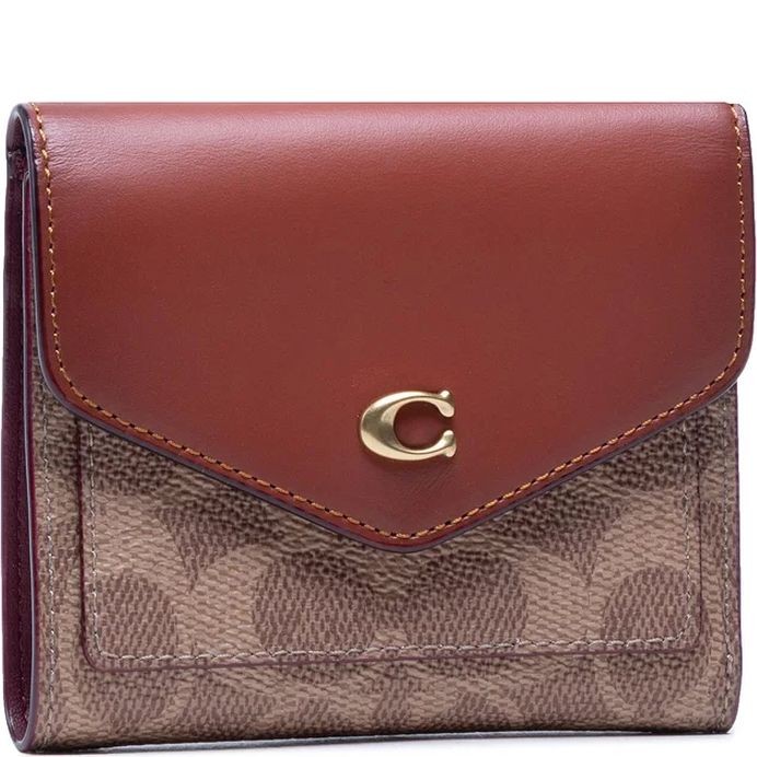 COACH Delninukė moterims, Ruda, Signature tabby chain clutch 1